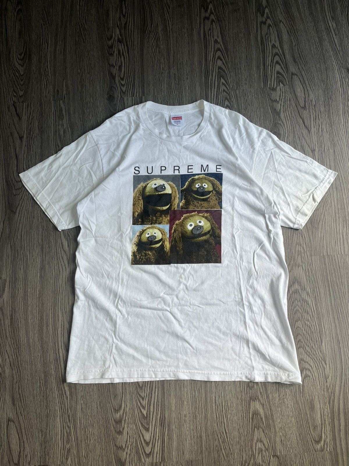 Disney × Supreme Supreme Rowlf Tee Spring/Summer 2024 (SS24) Size US M / EU 48-50 / 2 - 1 Thumbnail