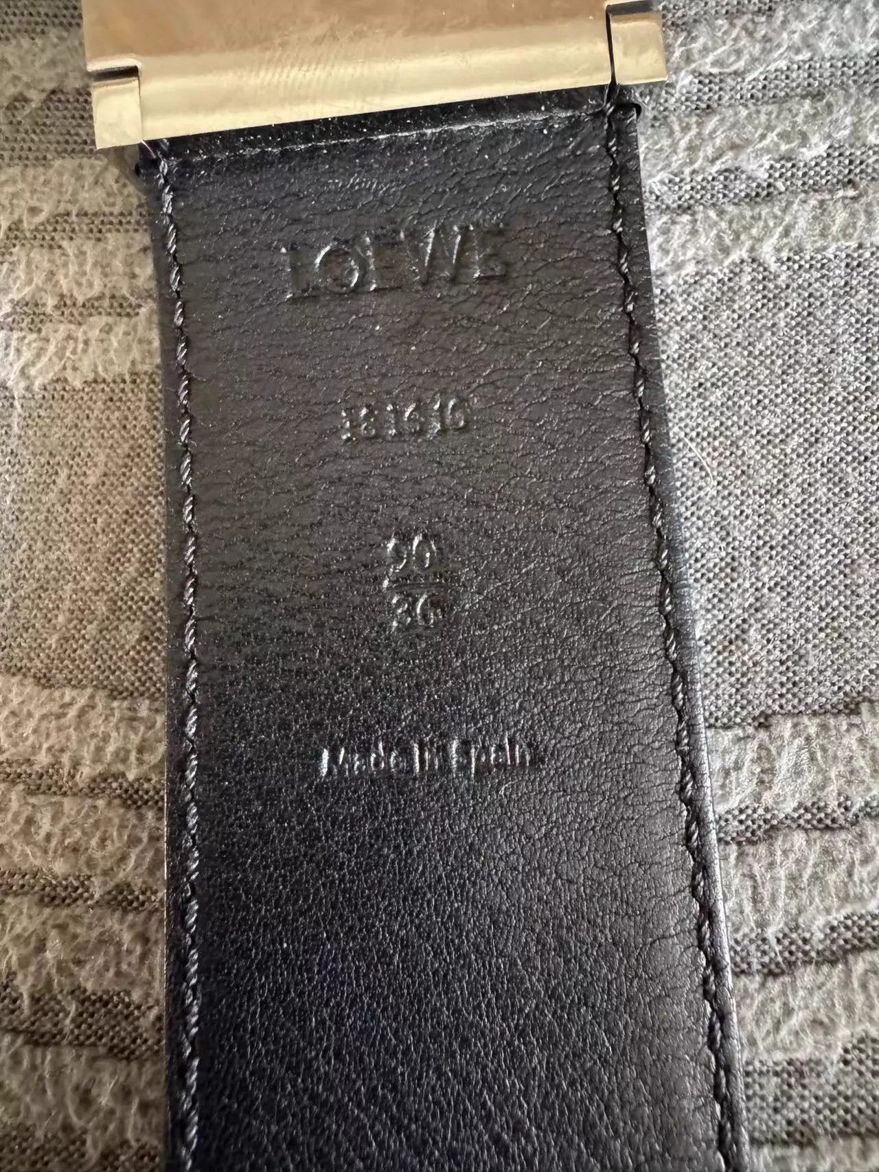 Loewe LOEWE Belt 90 Size 32 - 3 Thumbnail