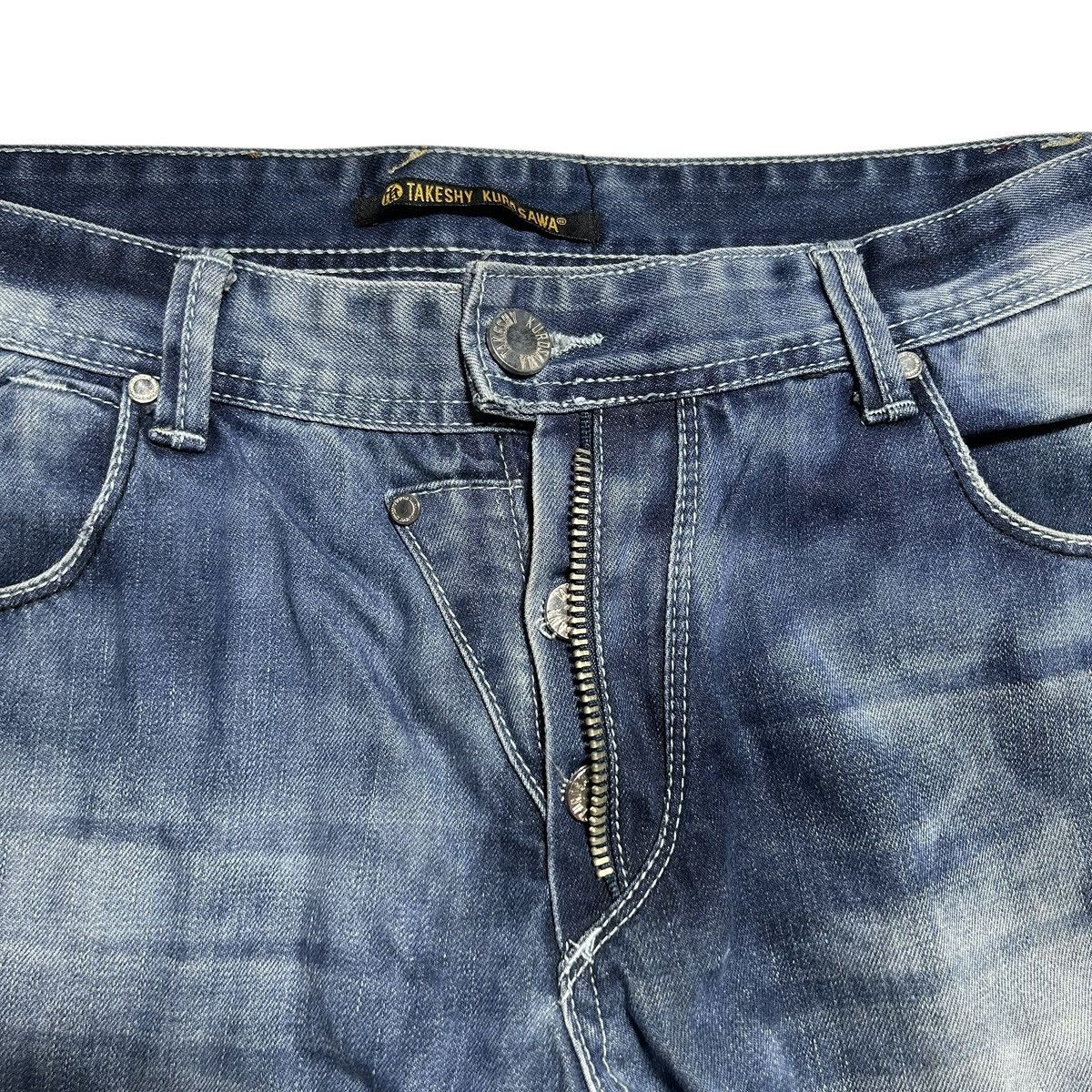Takeshy Kurosawa Vintage Takeshy Kurosawa Denim Pants Size US 34 / EU 50 - 6 Thumbnail