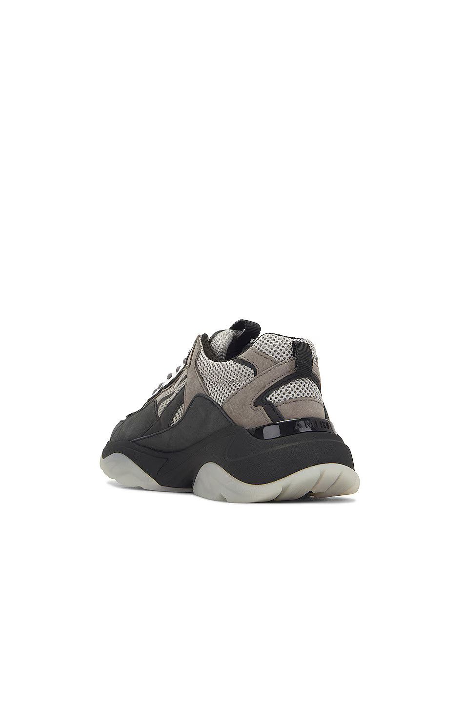 Amiri o1mle0326 Bone Runners Sneakers in Black/Grey Size US 8 / EU 41 - 3 Thumbnail
