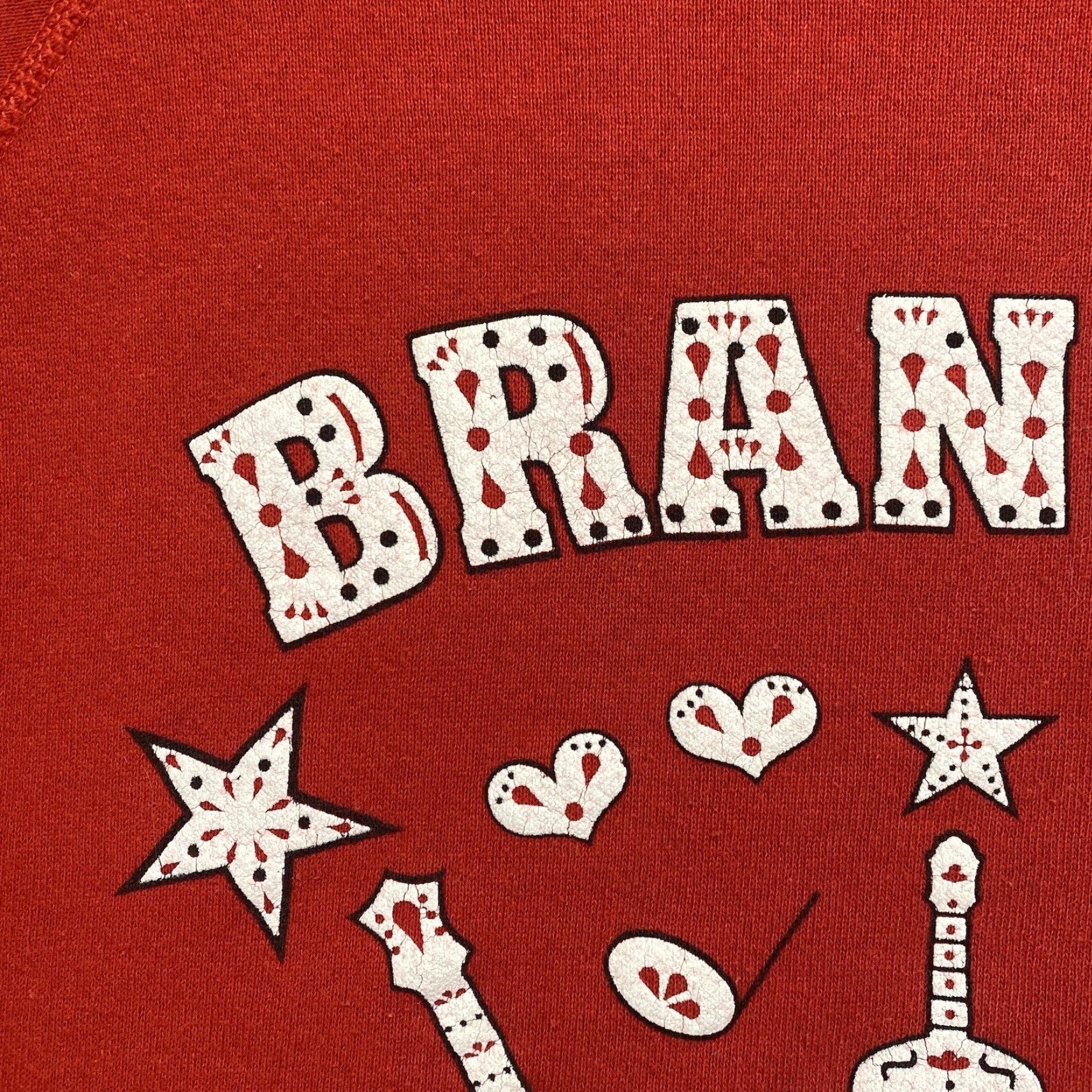 Vintage VINTAGE Branson Sweatshirt Red Adult Medium Crewneck Pullover USA Graphic Print 90s City Country Mens/Womens Size US M / EU 48-50 / 2 - 5 Thumbnail