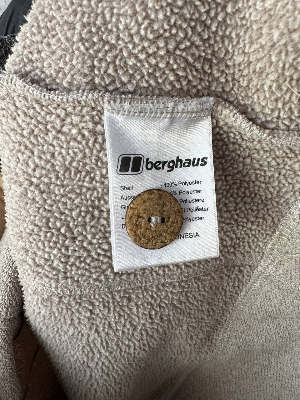Berghaus Berghaus Lhasa Half Button Hoodie Fleece - Pale Stone Marl Size XXL / US 16-18 / IT 52-54 - 13 Thumbnail