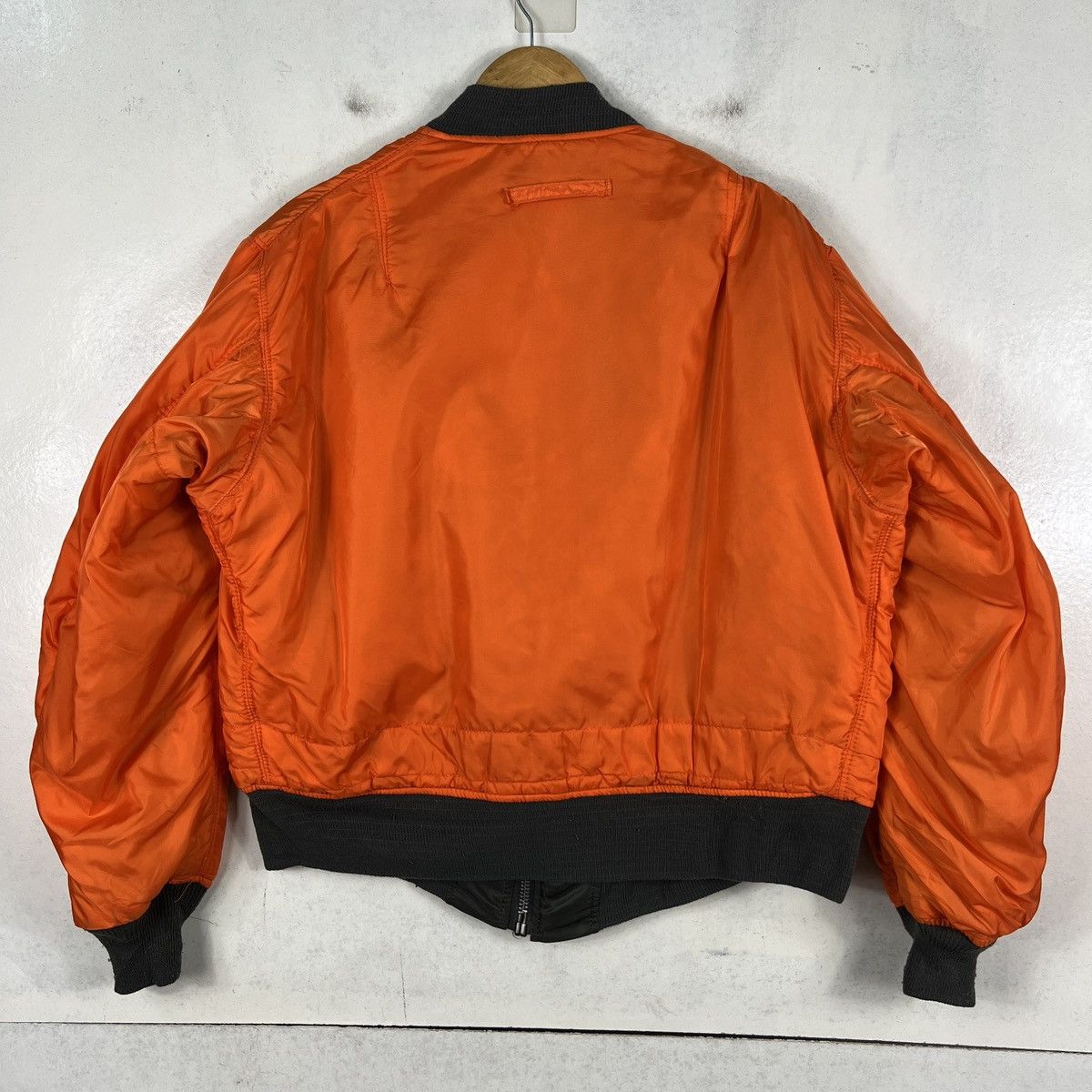 Alpha Industries 🔥 VINTAGE RIOT ALPHA MA 1 REVERSIBLE BOMBER JACKET Size US L / EU 52-54 / 3 - 3 Thumbnail