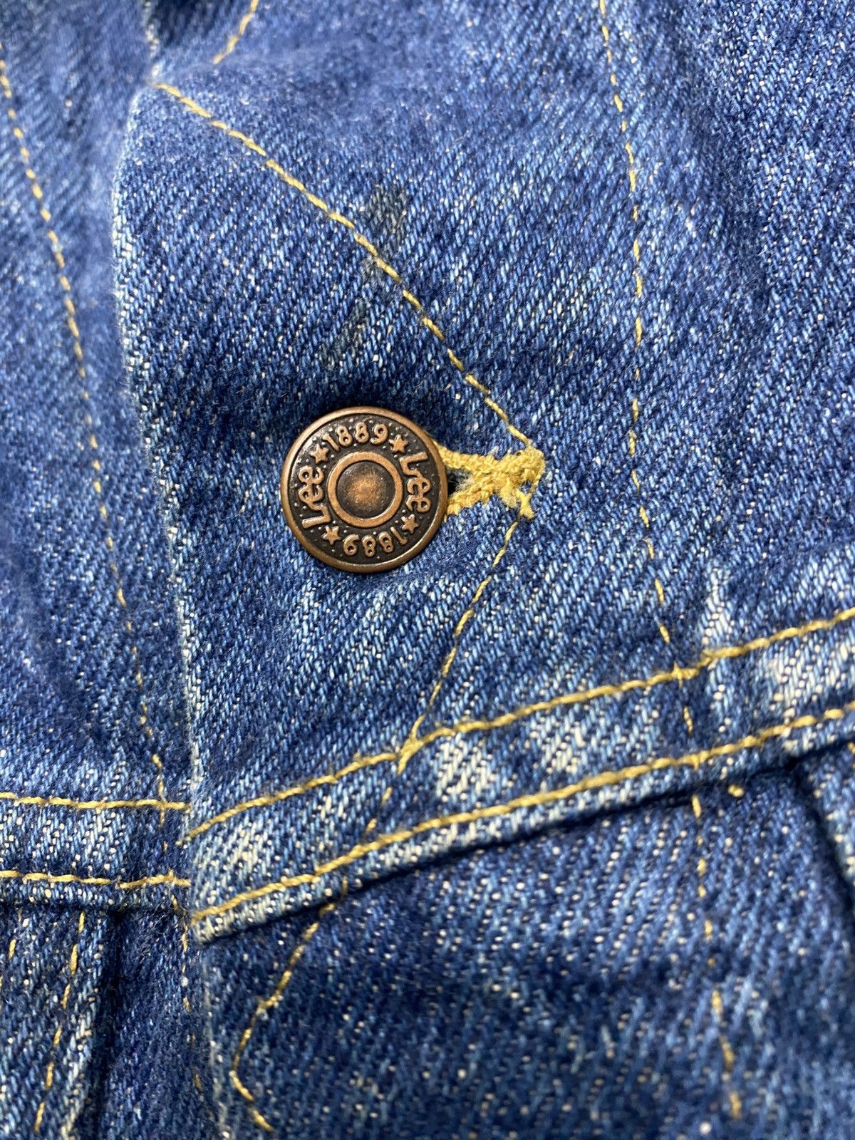 Lee Lee vintage denim Jacket usa🇺🇸 80s Size US M / EU 48-50 / 2 - 4 Thumbnail