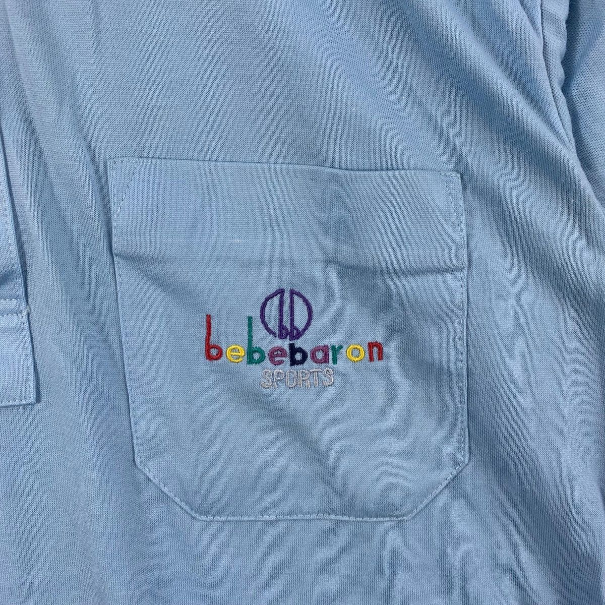Vintage Vintage BEBEBARON SPORTS ITALY Embroidered Logo Polo Size US M / EU 48-50 / 2 - 3 Thumbnail