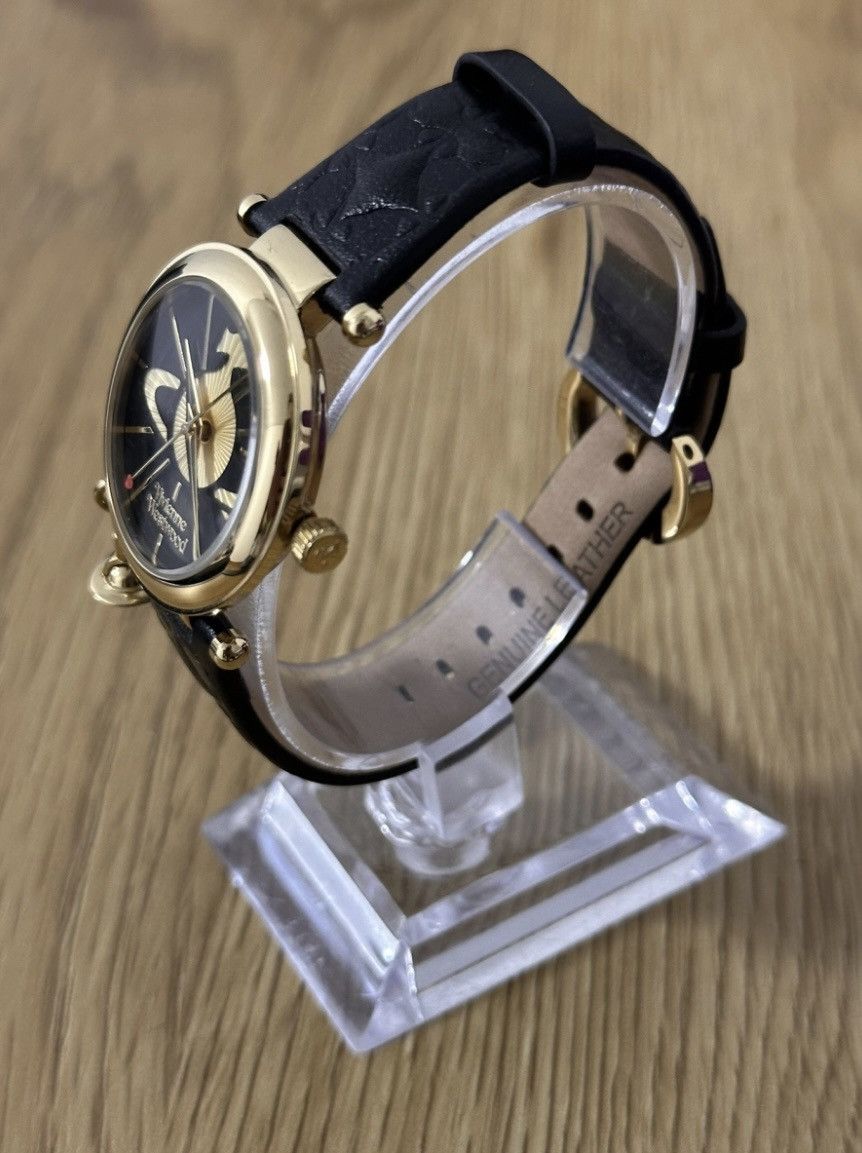 Vivienne Westwood Vivienne Westwood ORB-POP Black/Gold Y2k Watch Size ONE SIZE - 4 Thumbnail