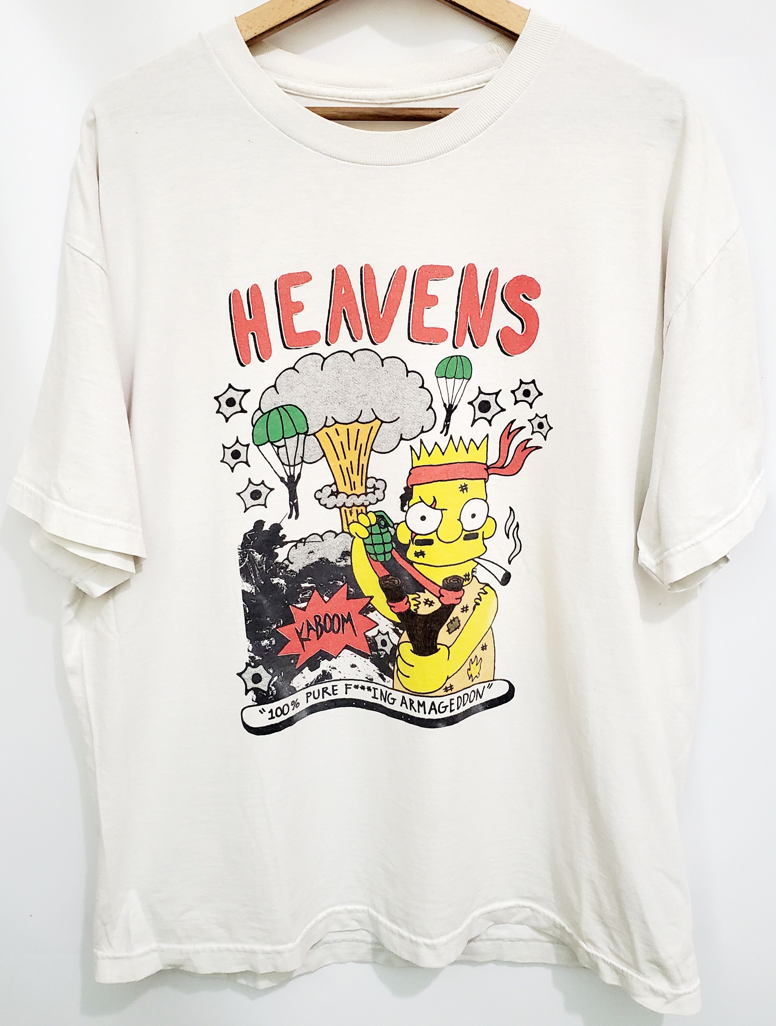 Vintage HEAVENS KABOOM * 100% PURE F***ING # ARMAGEDDON Xl Size US XL / EU 56 / 4 - 1 Thumbnail