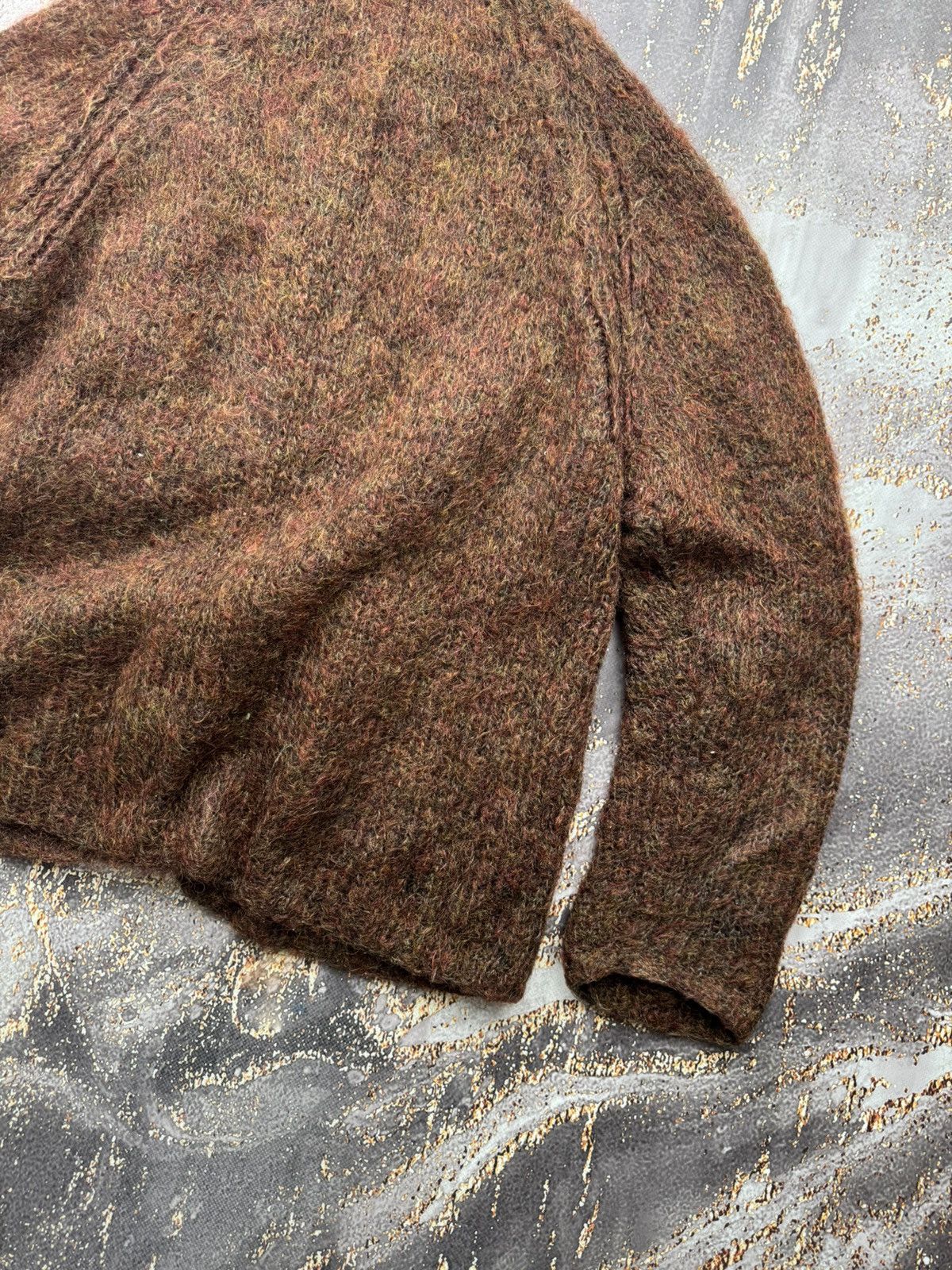 Vintage Vintage Mohair Cardigan Size L / US 10 / IT 46 - 9 Thumbnail