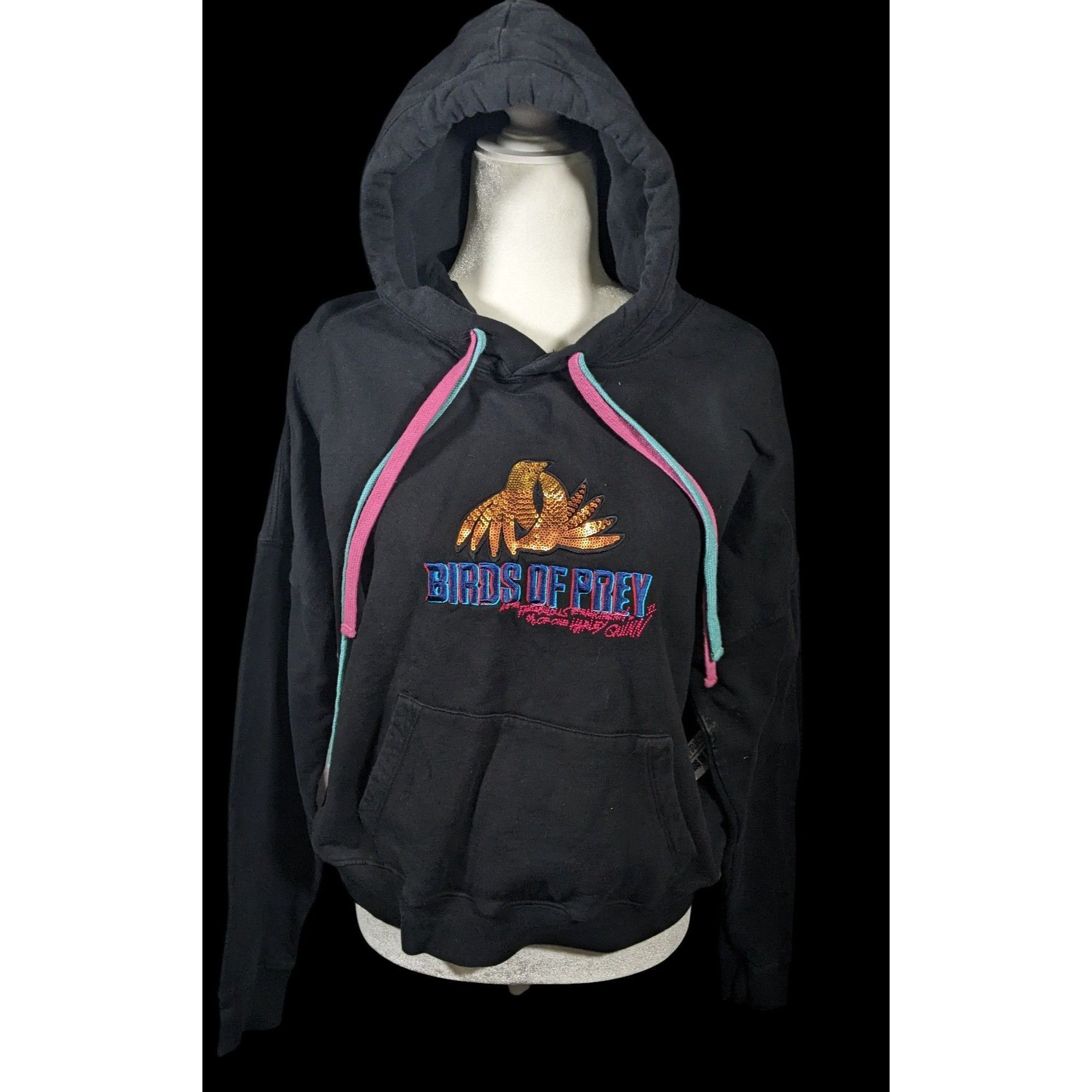 Joyrich Birds Of Prey Harley Quin Embroidered Hoodie Size Small Size S / US 4 / IT 40 - 1 Thumbnail