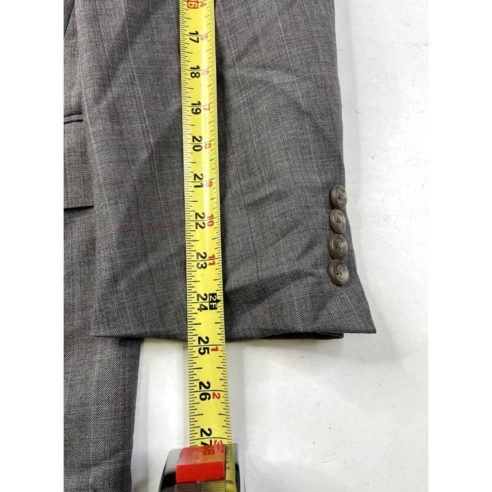 Polo Ralph Lauren VINTAGE Polo Ralph Lauren Men’s Wool Plaid Sport Coat Blazer USA Made 42L Gray 90s Size US XL / EU 56 / 4 - 7 Thumbnail
