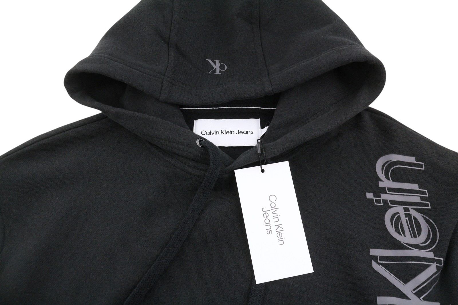 Calvin Klein S Black Oversized Kangaroo Pullover Hoodie 87450 Size US S / EU 44-46 / 1 - 4 Thumbnail
