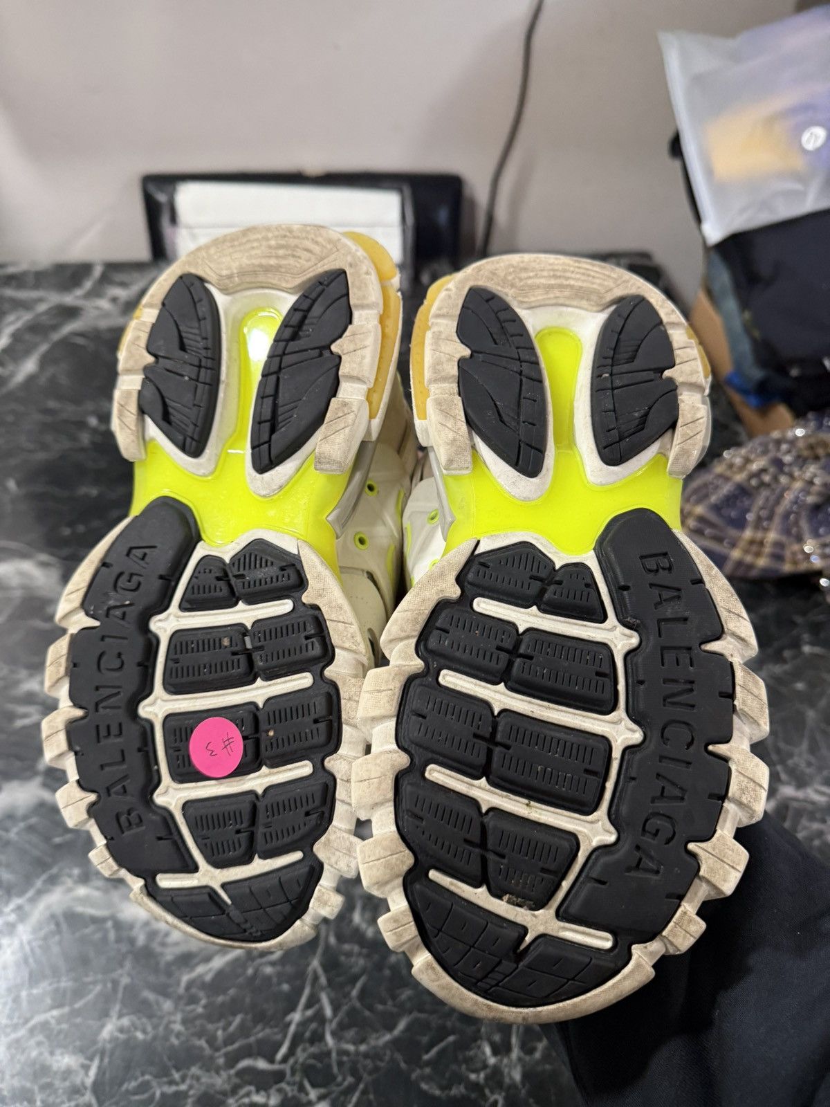 Balenciaga Balenciaga Track White Yellow Size 37 EU / 7 US Size US 7 / IT 37 - 12 Thumbnail