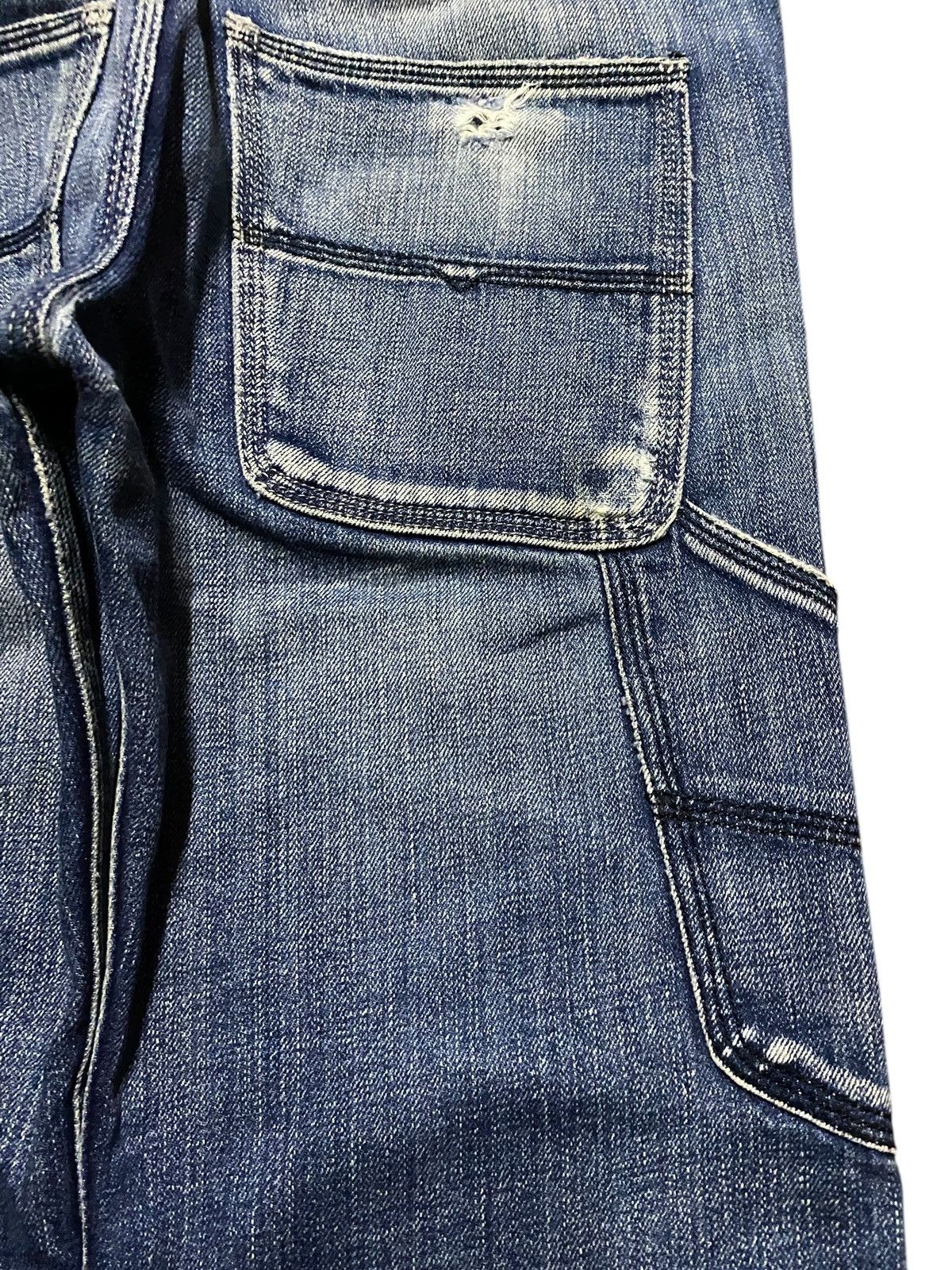 Diesel Black Gold Vintage Diesel New-Zulow (008TE) Distressed Loose Jeans Size US 30 / EU 46 - 14 Thumbnail
