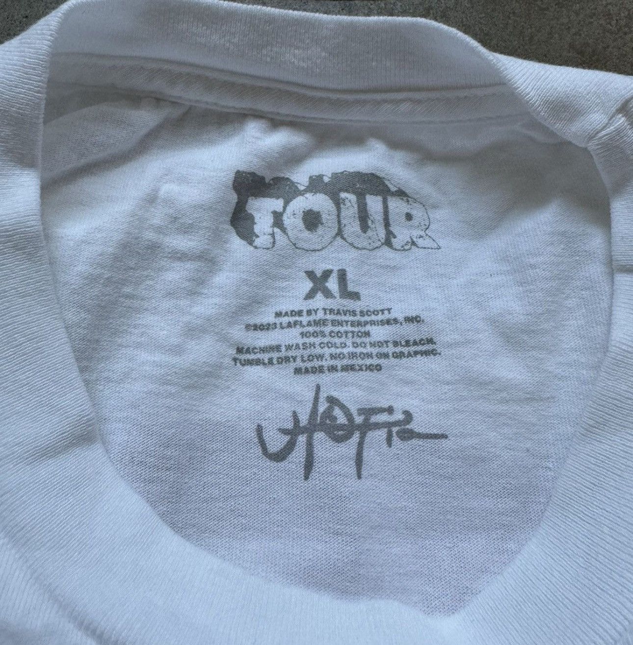 Travis Scott EURO TRAVIS SCOTT TEES IN A XLARGE Size US XL / EU 56 / 4 - 5 Thumbnail