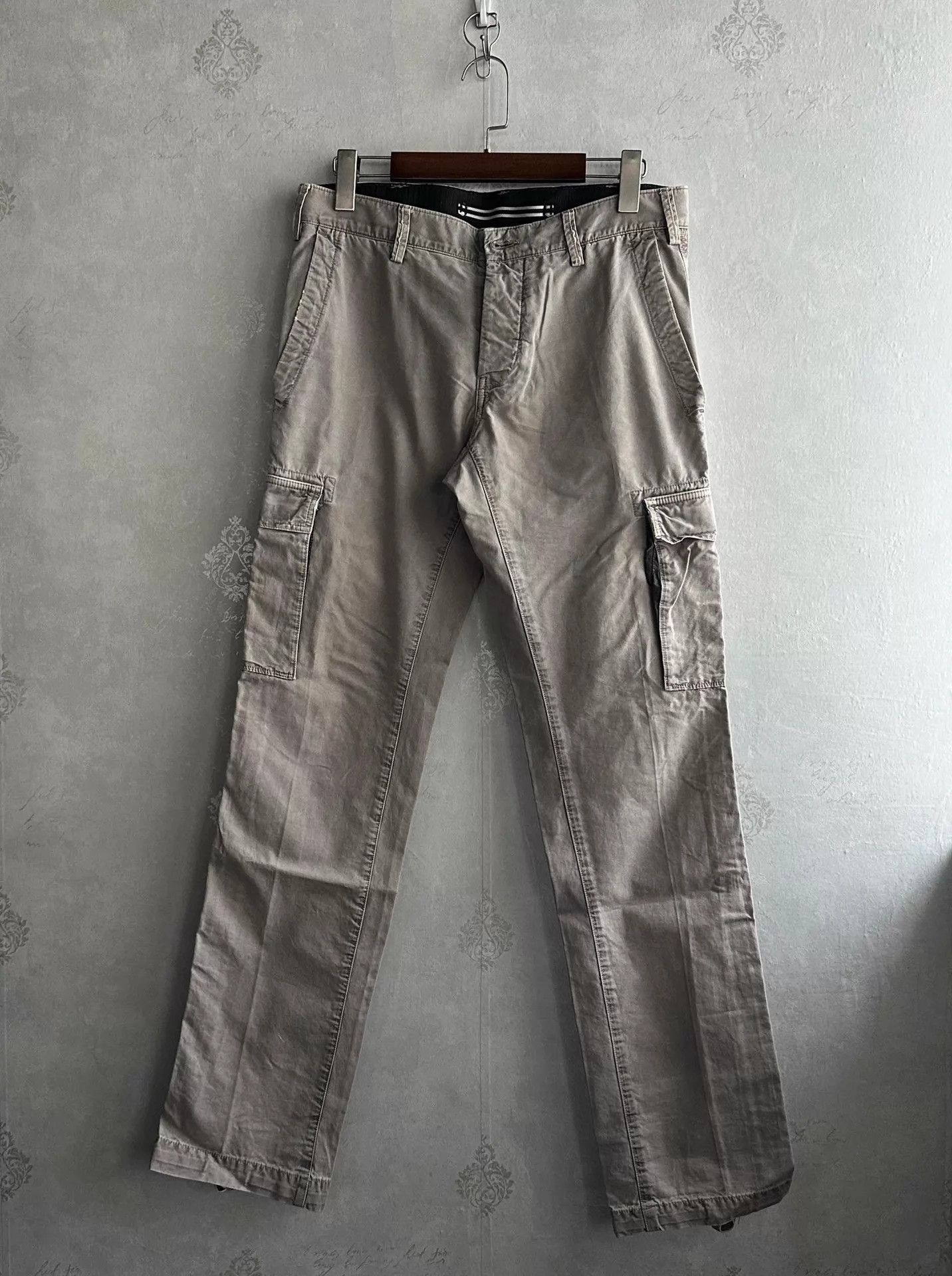Stone Island Gray Cargo Pants Size 30 Size US 30 / EU 46 - 1 Thumbnail
