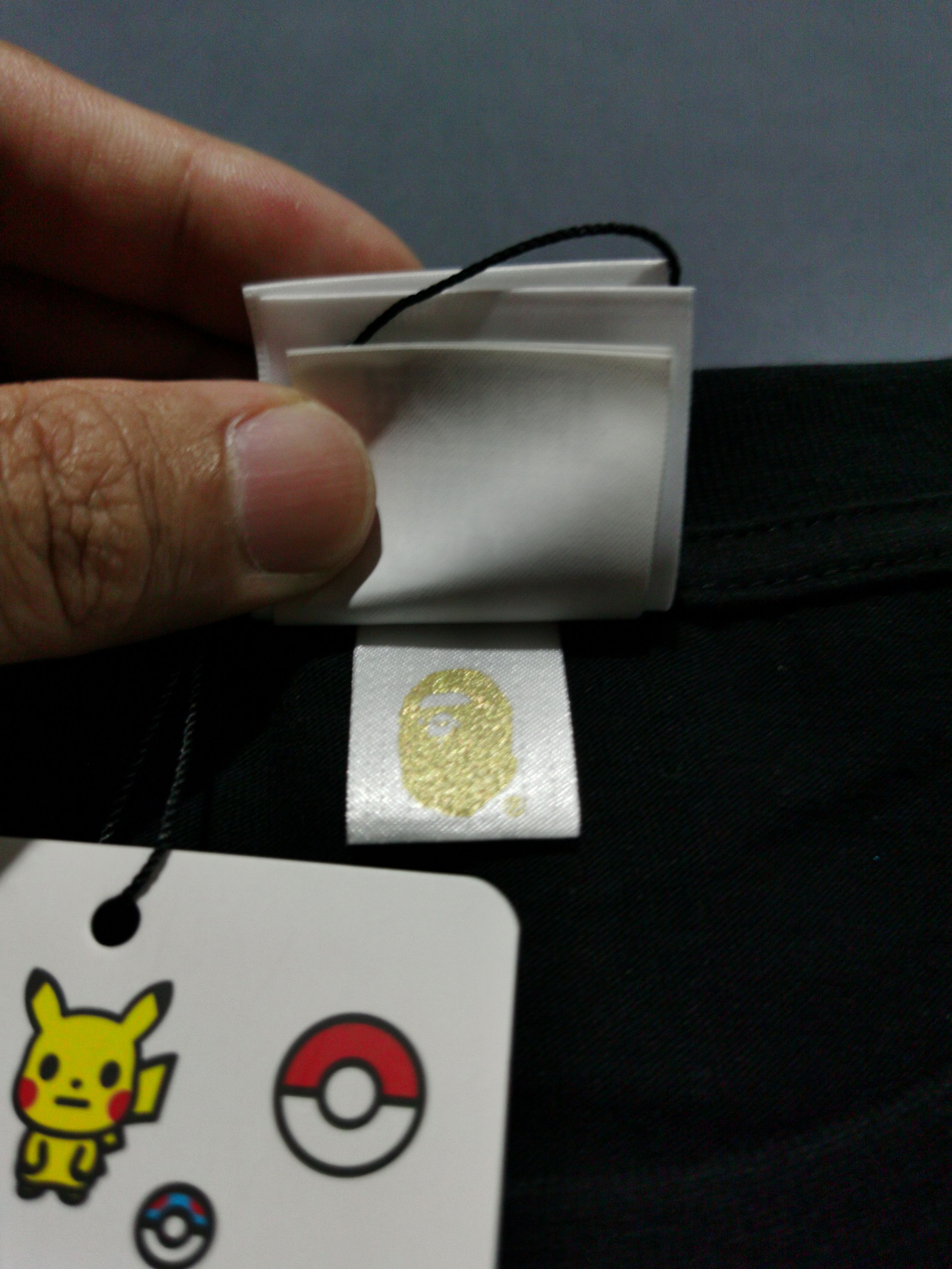 Bape Bape x Pokemon Mankey Tee Size US L / EU 52-54 / 3 - 4 Thumbnail