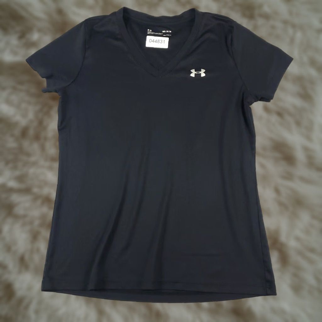 Under Armour Under Armour T Shirt Womens Medium Black Active Short Sleeve Ladies Size M / US 6-8 / IT 42-44 - 1 Thumbnail