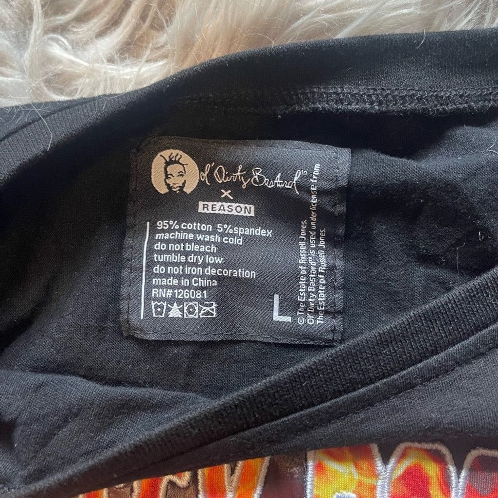Reason Ol’ Dirty B*stard graphic tee size L Size US L / EU 52-54 / 3 - 2 Thumbnail