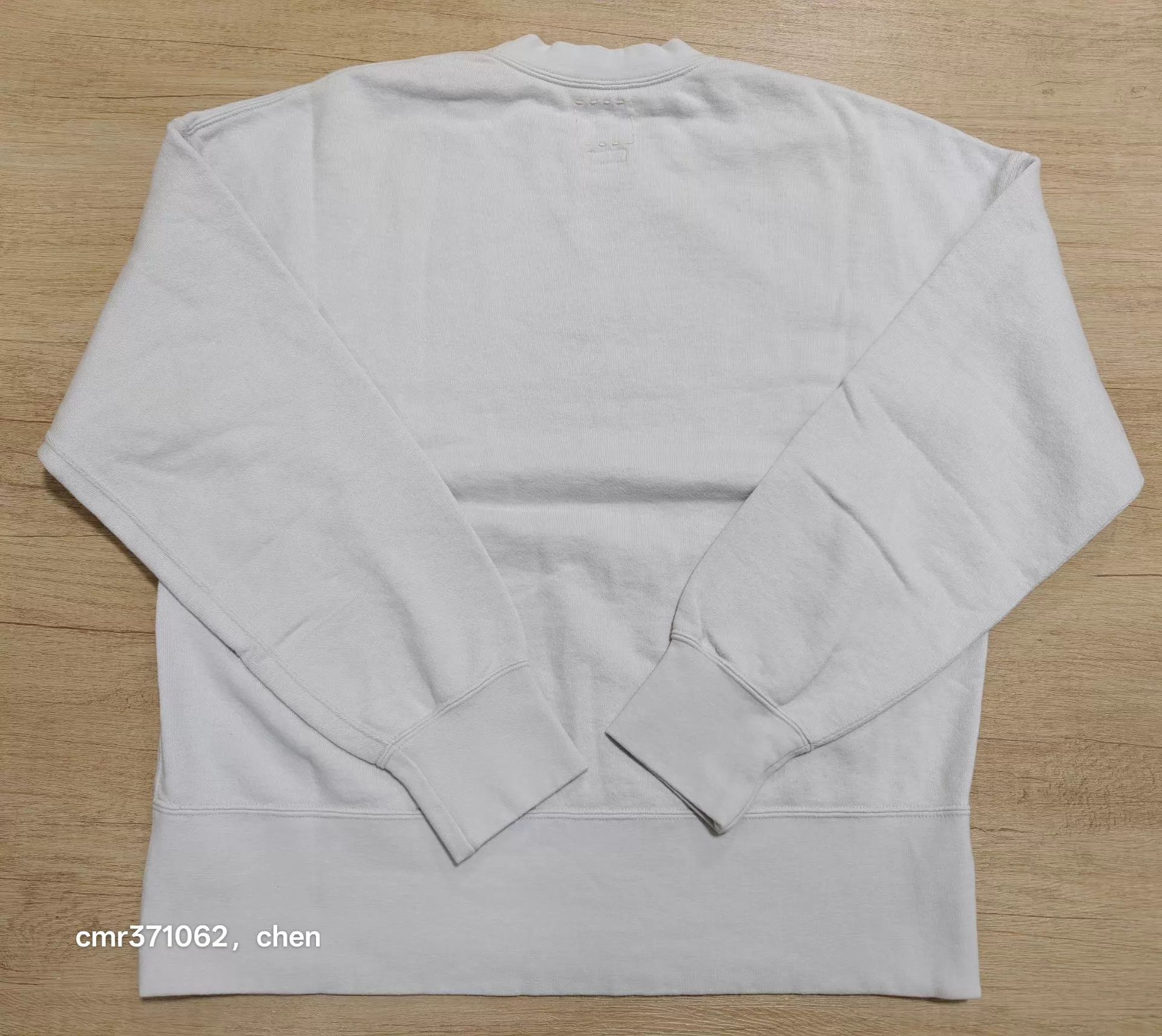 Visvim VISVIM 25AW COURT SWEAT L/S Off White 3 runs small Size US L / EU 52-54 / 3 - 7 Thumbnail