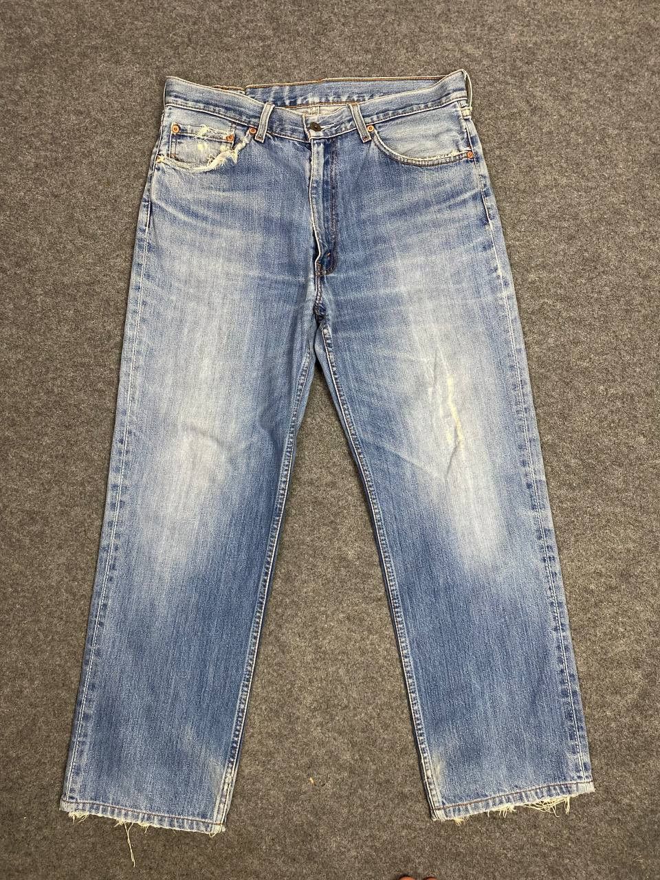 Levi's vintage levis 502 distressed denim Size US 34 / EU 50 - 9 Thumbnail