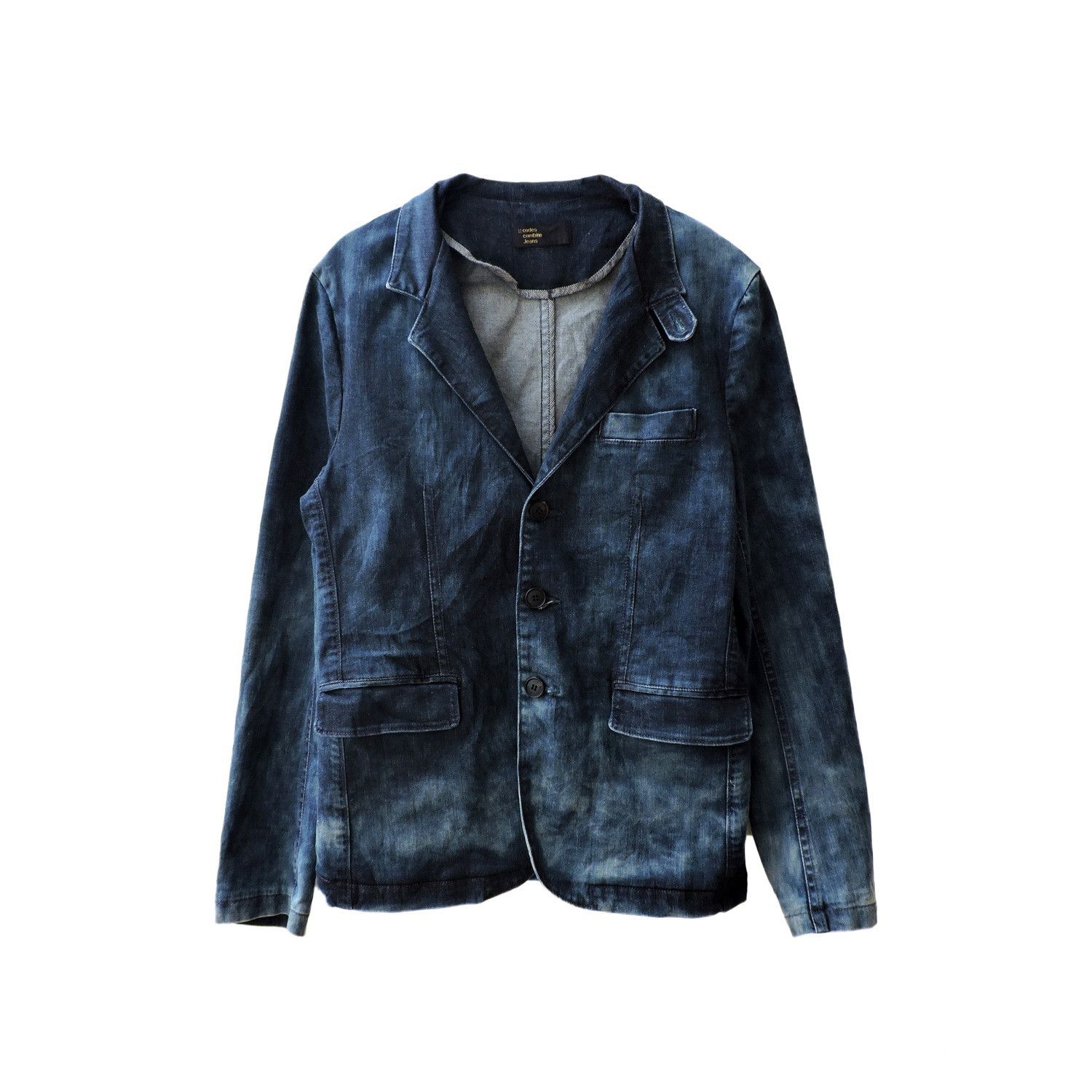 Codes Combine CODES COMBINE JEANS INDIGO WASHED DENIM JACKET Size US M / EU 48-50 / 2 - 1 Thumbnail