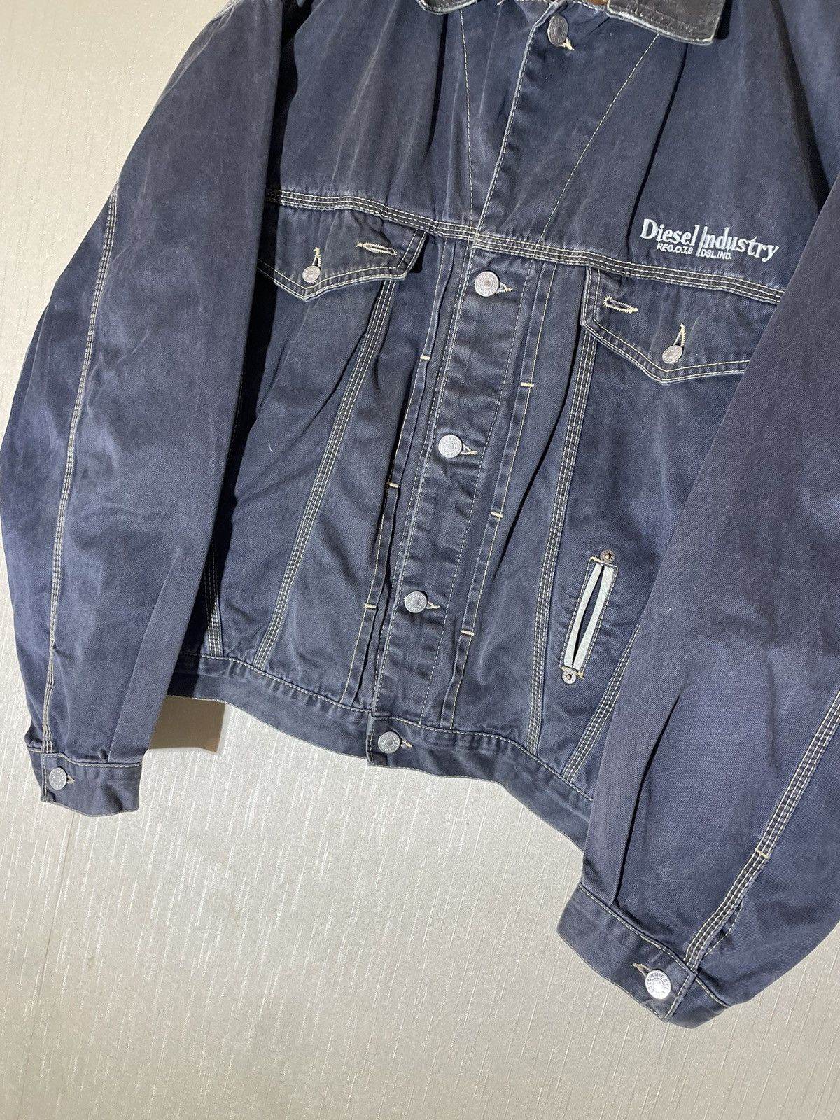 Diesel × Vintage Diesel vintage y2k jacket 00s Size US L / EU 52-54 / 3 - 4 Thumbnail