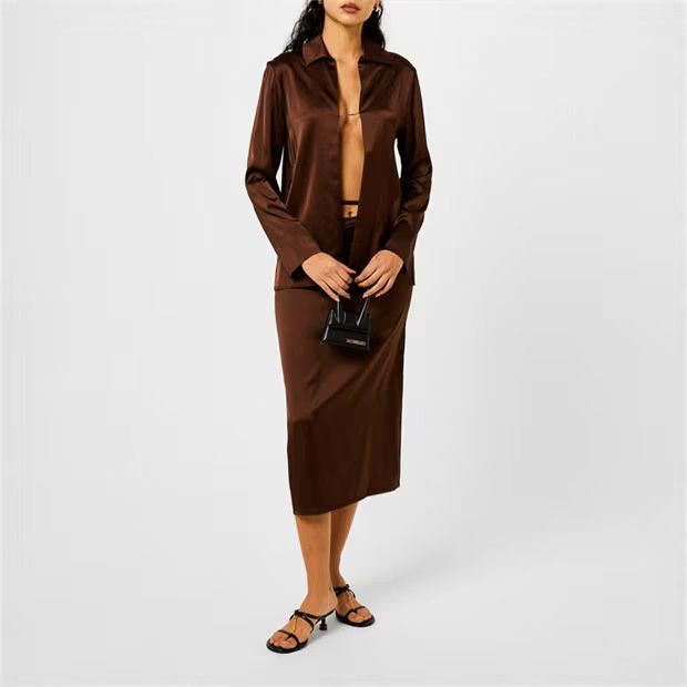 Jacquemus o1g2r1mq1024 Shirt in Brown Size M / US 6-8 / IT 42-44 - 5 Thumbnail