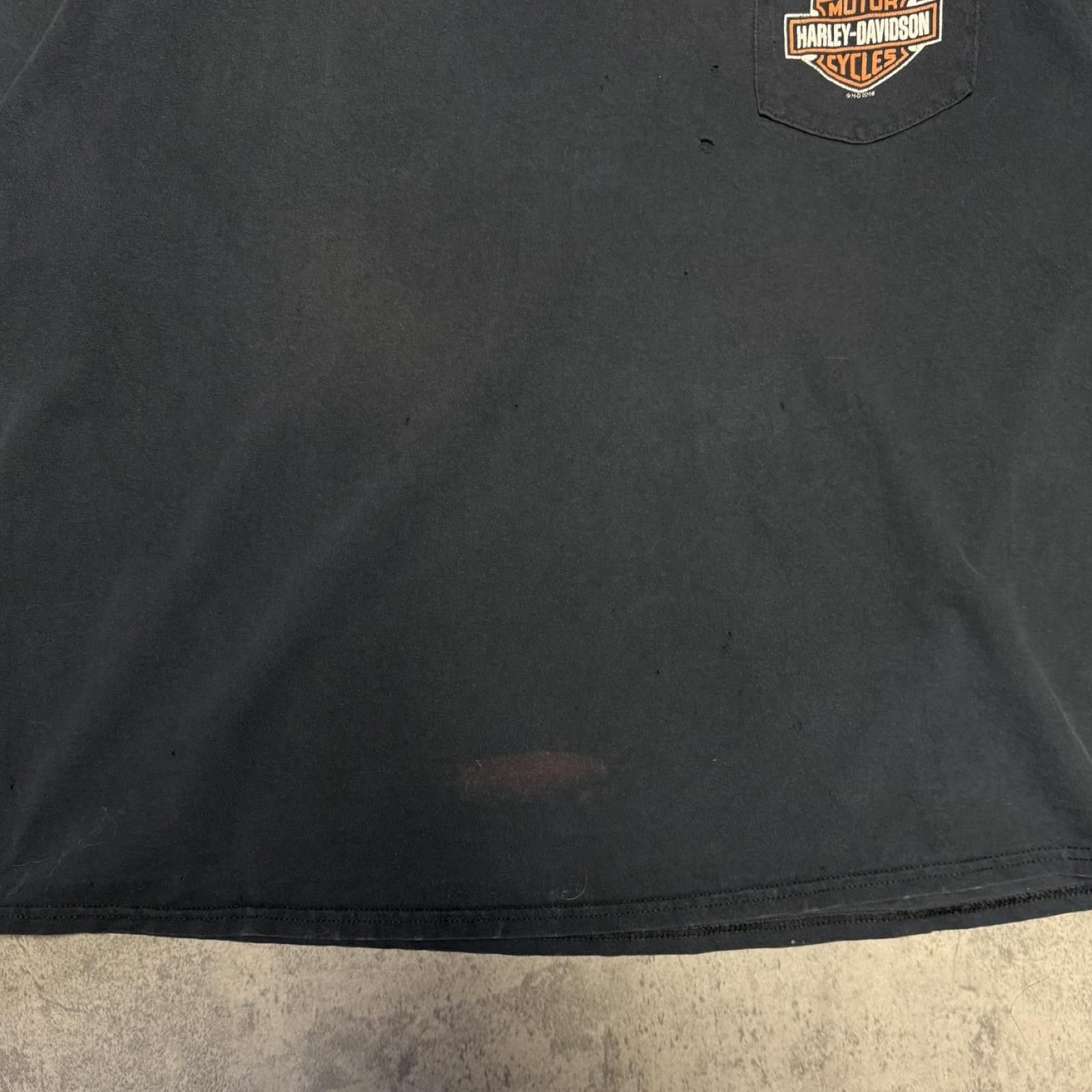 Harley Davidson H-D Round Rock, Texas -- 2XL -- Size US XXL / EU 58 / 5 - 6 Thumbnail
