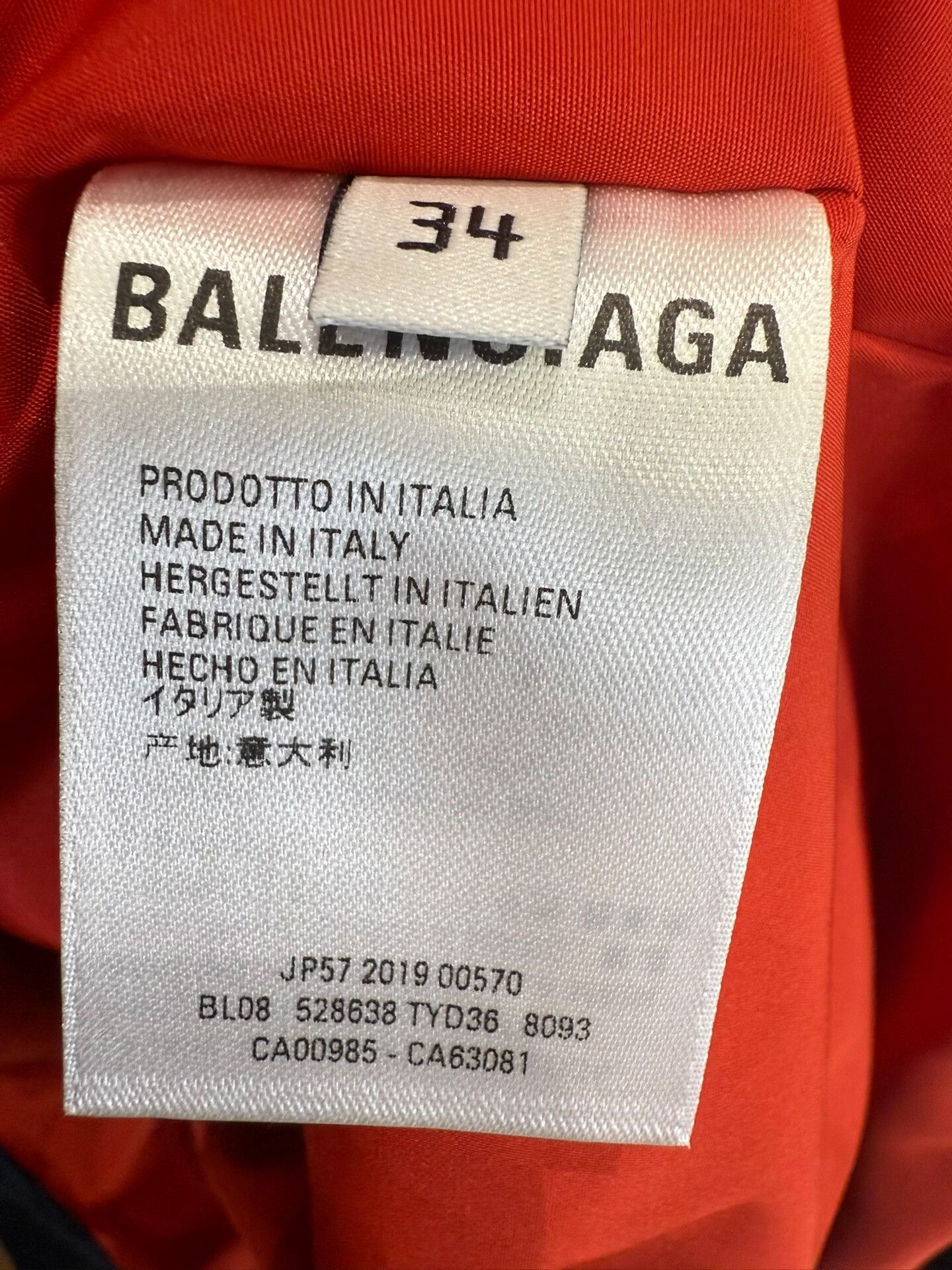 Balenciaga balenciaga color-block windbreaker jacket for men Size US M / EU 48-50 / 2 - 5 Thumbnail