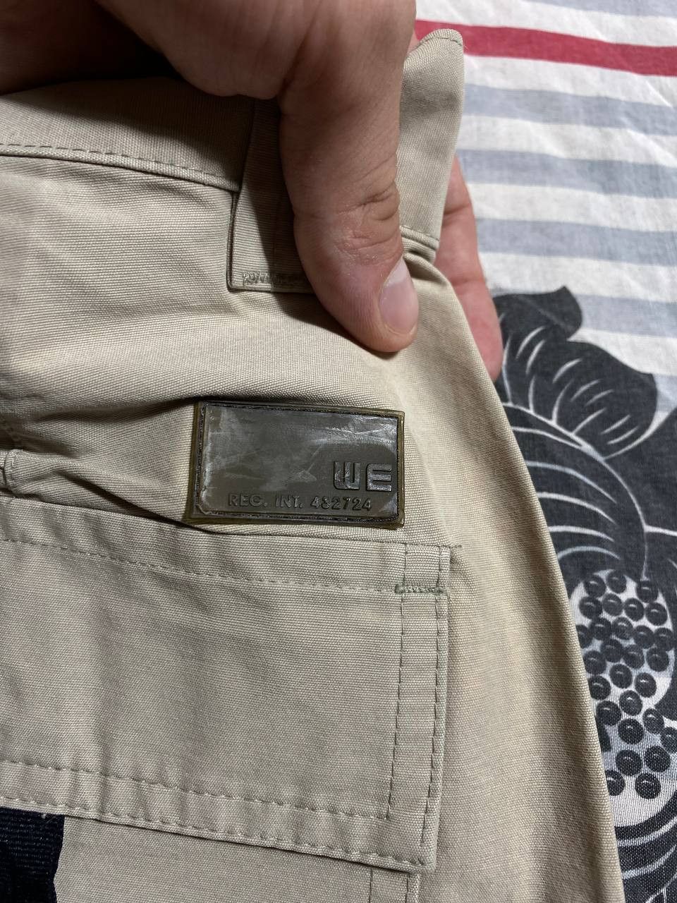 Japanese Brand Dirty Painted Distressed Thrashed Faded Baggy Jeans Y2K Size US 30 / EU 46 - 2 Thumbnail