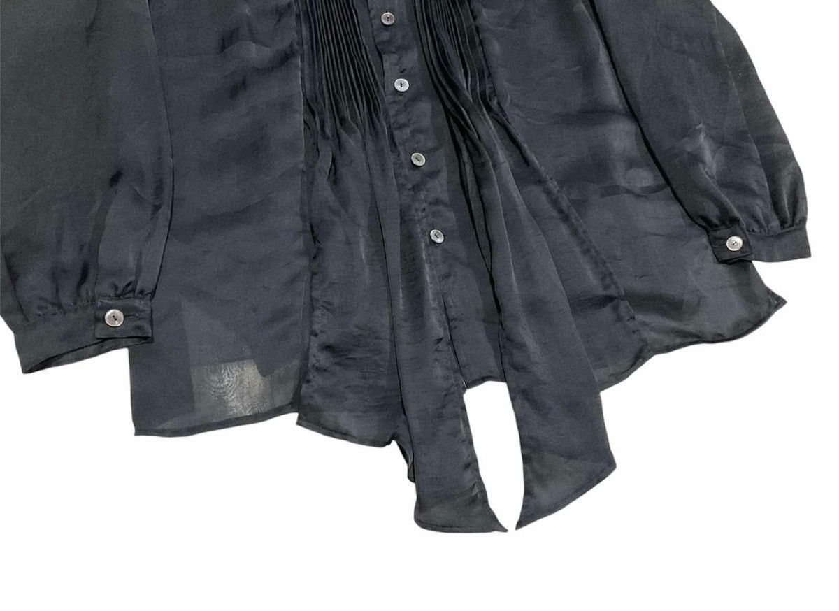 Yohji Yamamoto 🔥Y2K Japanese Gomme Homme Pleats Bondage Shirt Goth Punk Size US L / EU 52-54 / 3 - 7 Thumbnail