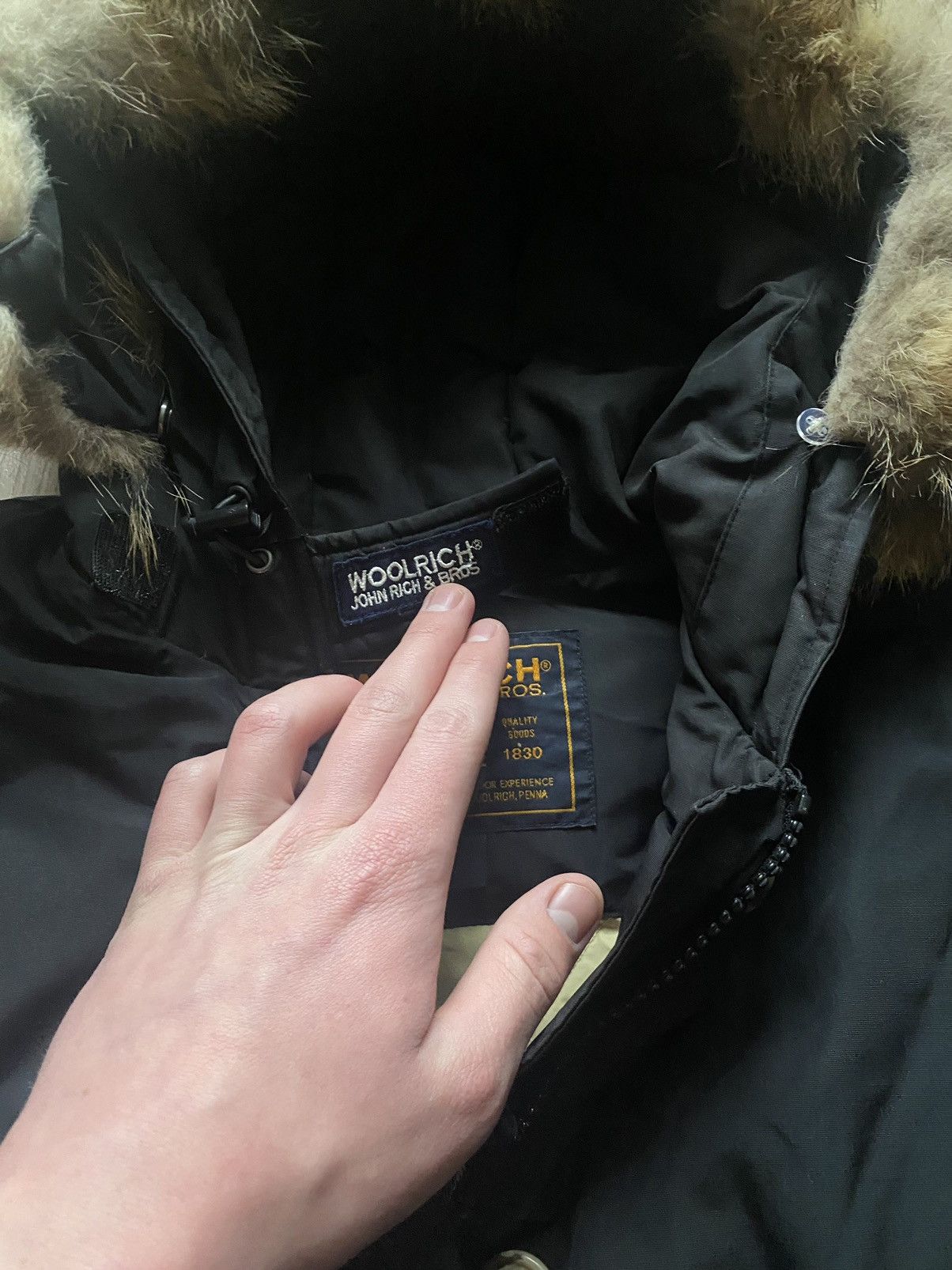Woolrich Woolen Mills WOOLRICH Jacket Down Arctic Parka Black Women’s Size L / US 10 / IT 46 - 5 Thumbnail