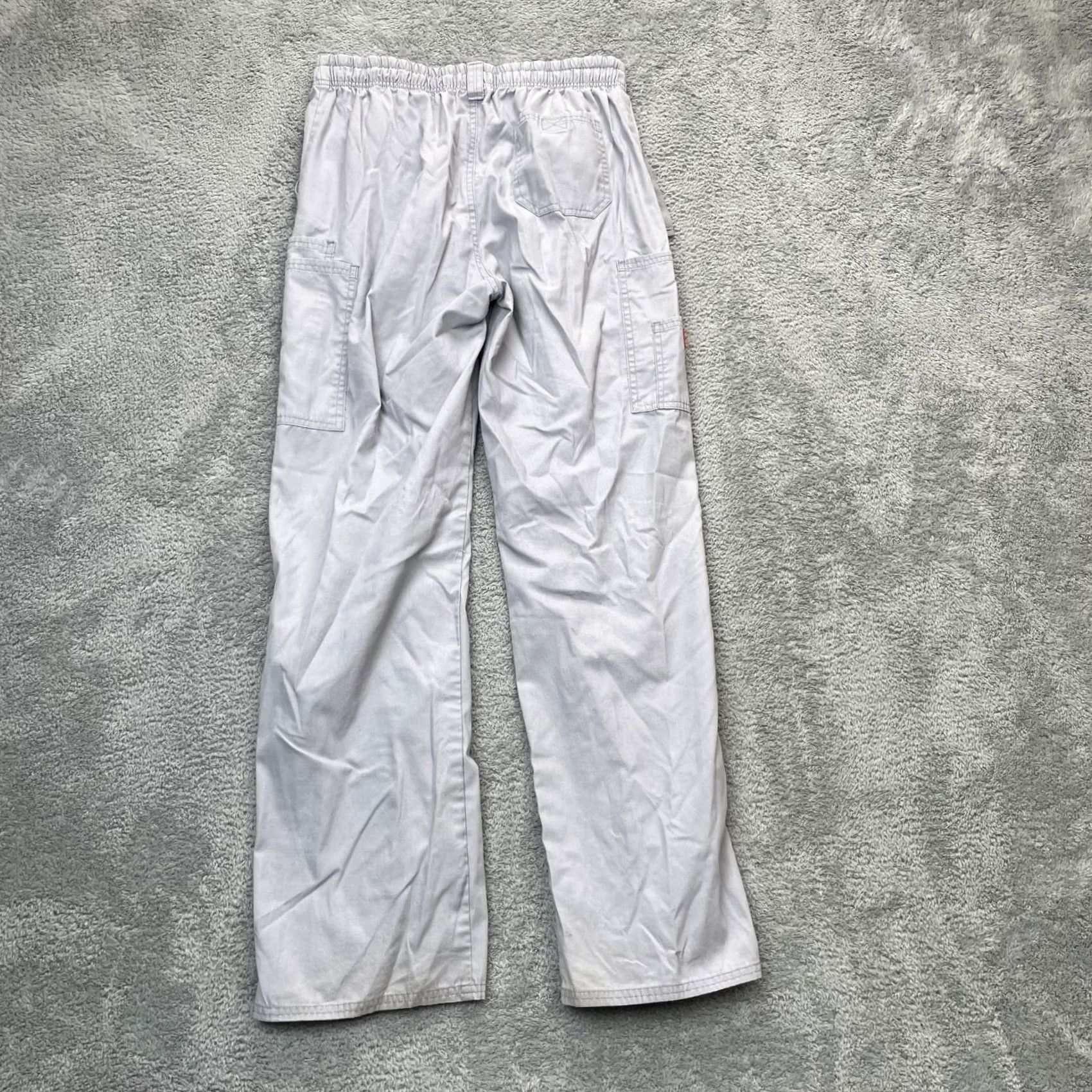 Dickies Dickies Pants Mens Small Gray EDS Signature Scrubs Cargo Pockets Straight Leg Size US 29 - 2 Thumbnail