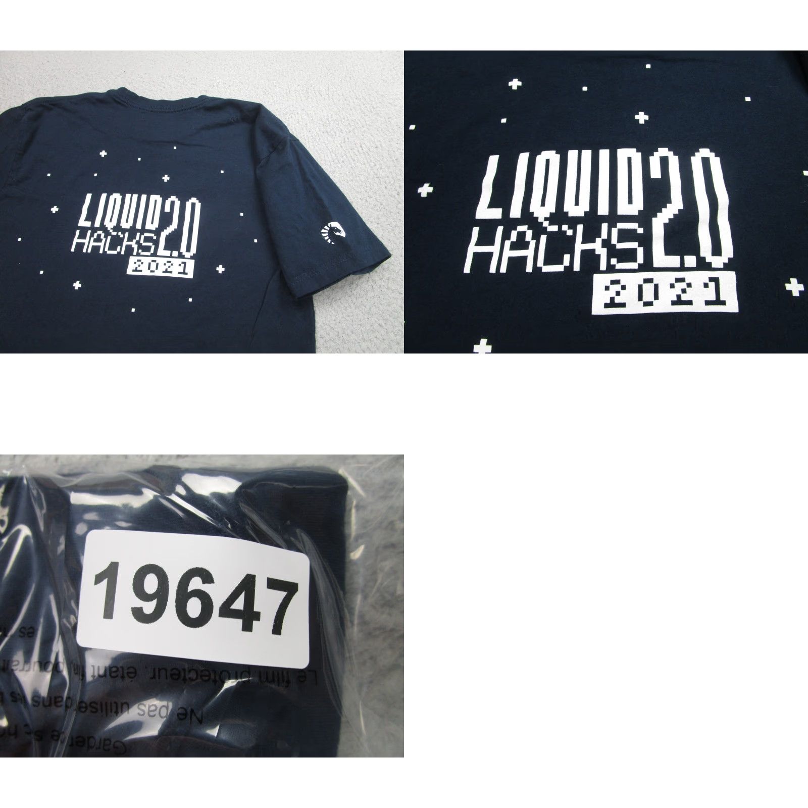 Liquid Blue Team Liquid T-Shirt Mens Medium Blue Liquid Hacks 2.0 2021 Esports Graphic Tee Size US M / EU 48-50 / 2 - 8 Thumbnail