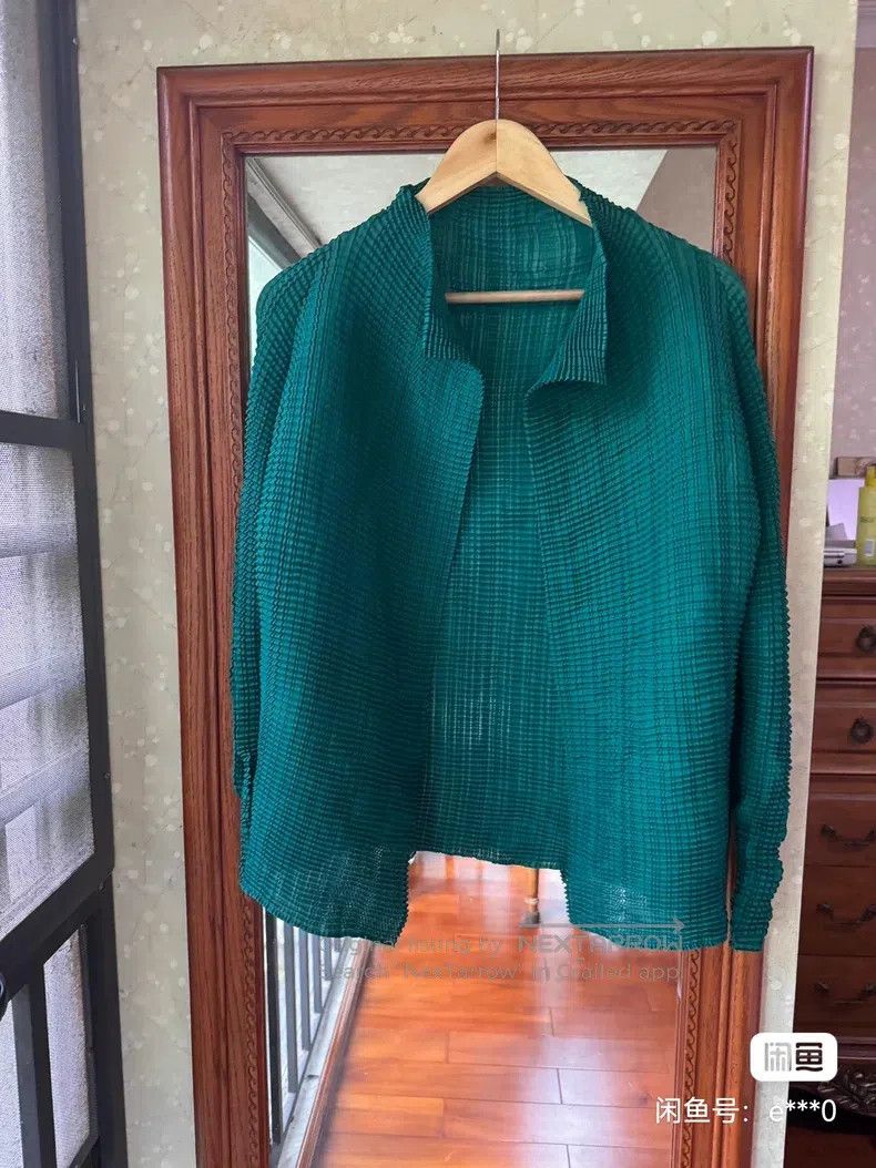 Issey Miyake Issey Miyake Ruched Cardigan Top Size M / US 6-8 / IT 42-44 - 1 Thumbnail