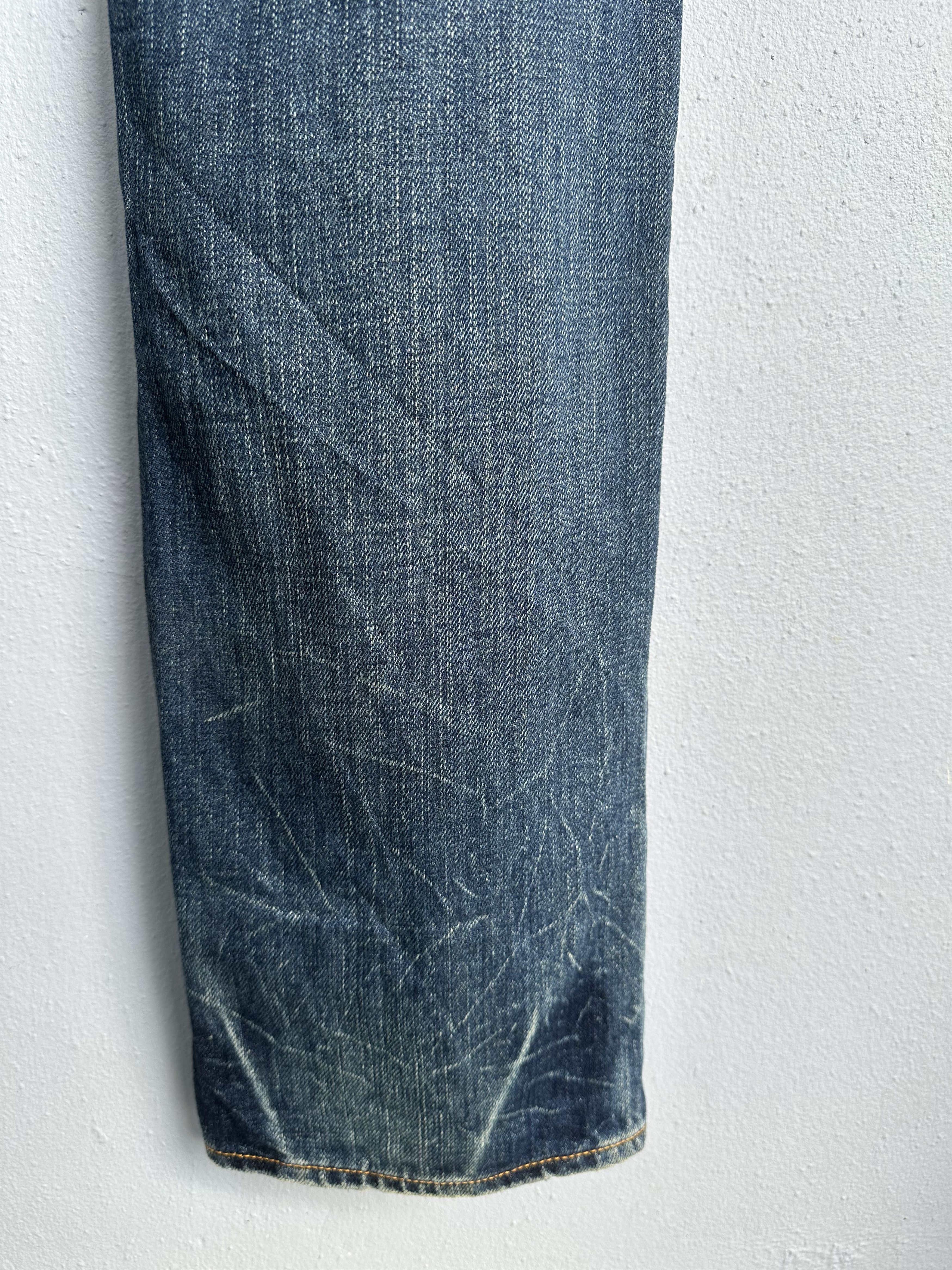 Japanese Brand Japanese Brand Sadistic Blue SBJC Distressed Denim Jeans Size US 35 - 18 Thumbnail