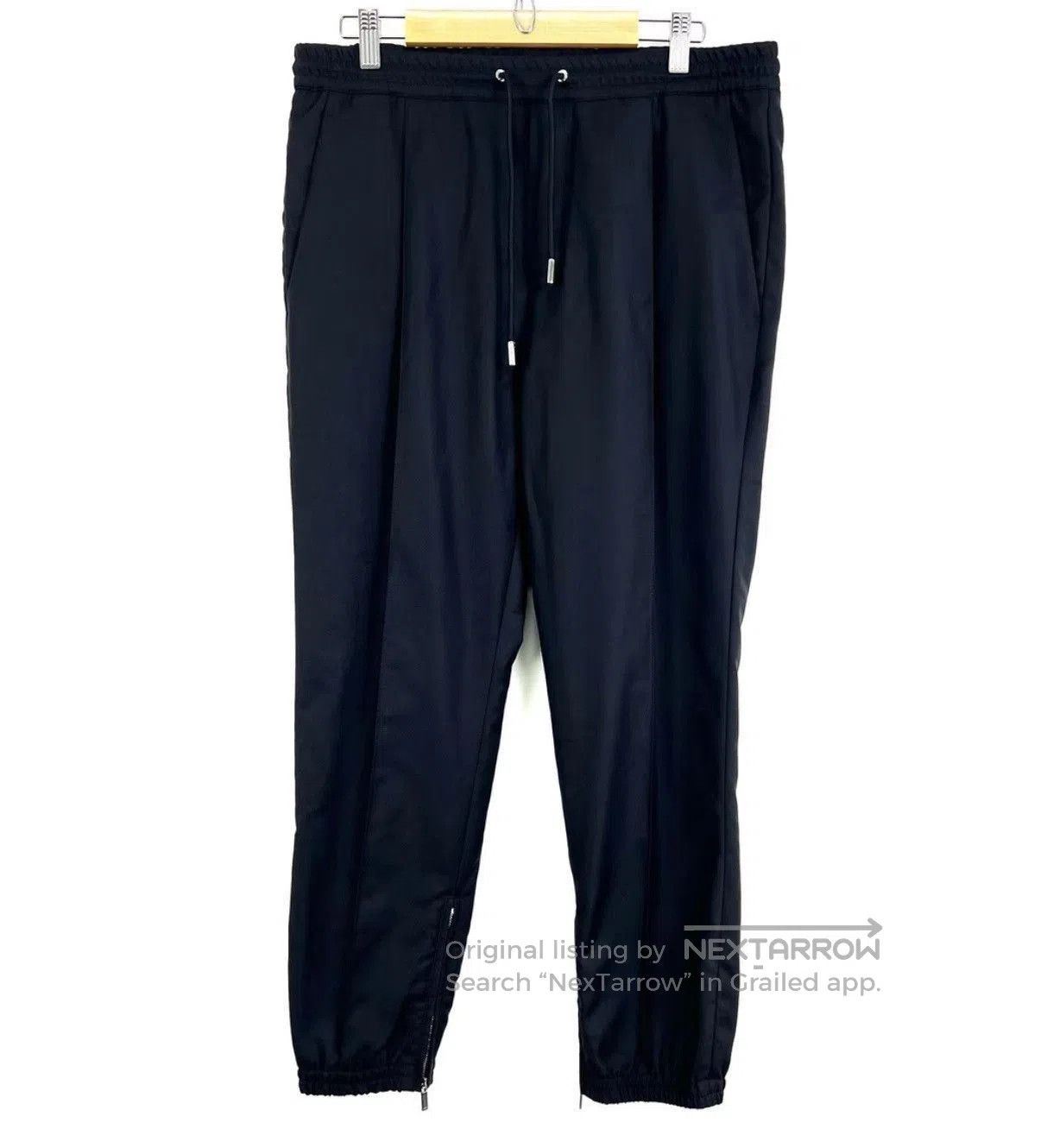 Dior Black Drawstring Jogger Pants Size 32. Size US 32 / EU 48 - 1 Thumbnail
