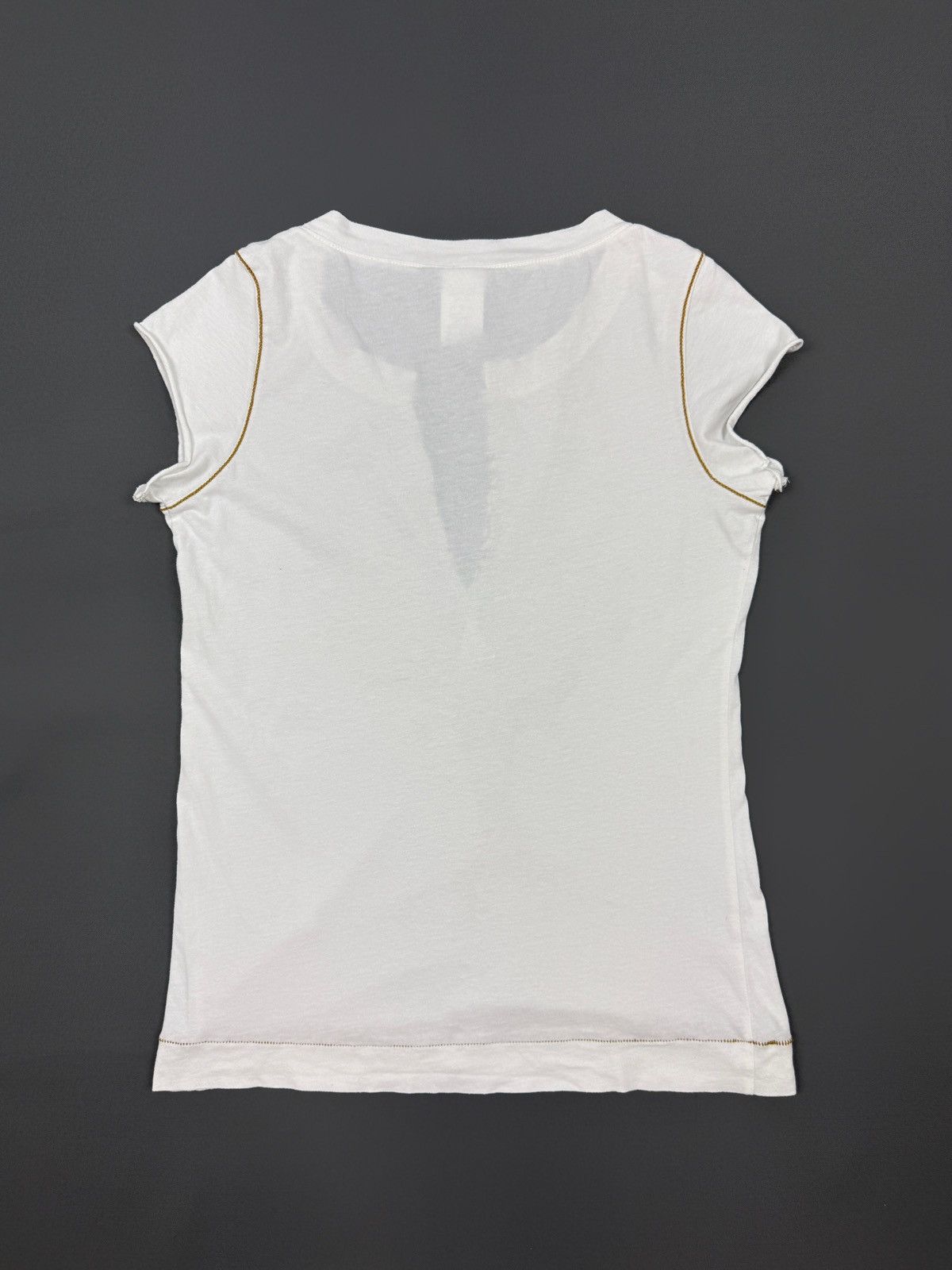 Miss Sixty Y2K Vintage Miss Sixty Split Neck Graphic Babydoll T-Shirt S Size S / US 4 / IT 40 - 8 Thumbnail