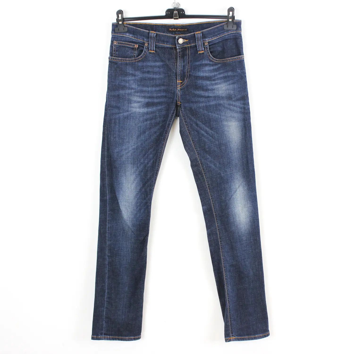 Nudie Jeans Tube Kelly Thin Ring Womens W28 L32 Slim Skinny Jeans Denim Size 28" / US 6 / IT 42 - 1 Thumbnail