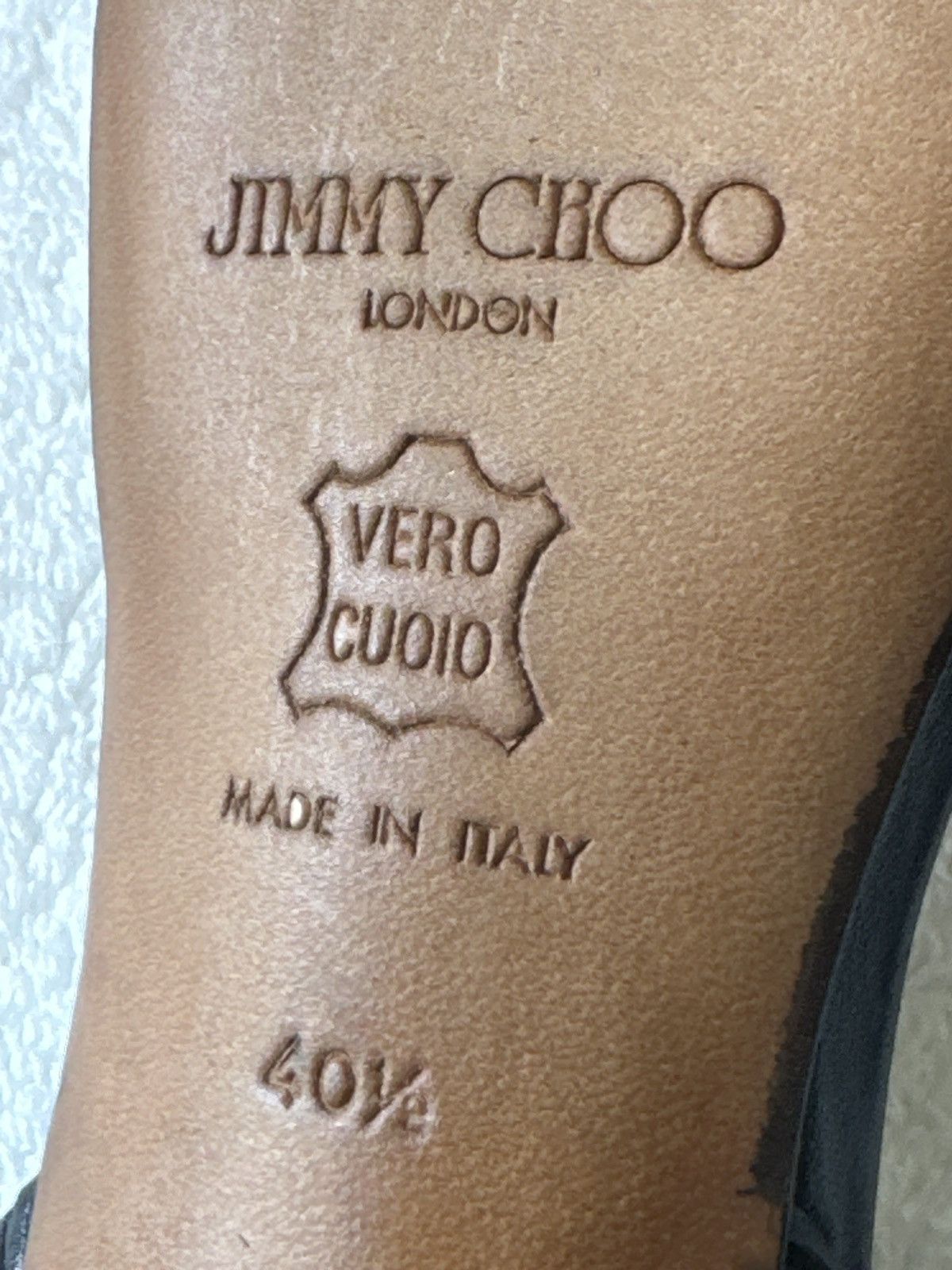 Jimmy Choo Jimmy Choo Studded Leather Sandals Size US 9.5 / IT 39.5 - 9 Thumbnail