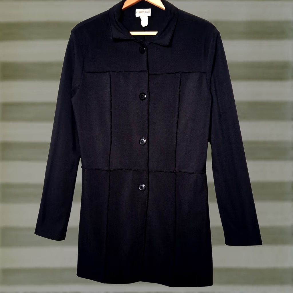 Vintage Vintage Y2K Fashion Bug Jacket Women Black Mid Length Whimsigoth Grunge Size M / US 6-8 / IT 42-44 - 1 Thumbnail