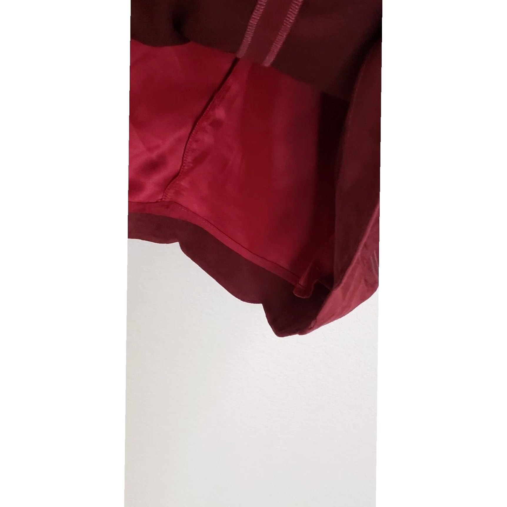 Miss Me Miss Me Womens Shift Dress Size S Short Sleeve Red Wine Embroidery Front NWT Size 28" / US 6 / IT 42 - 3 Thumbnail