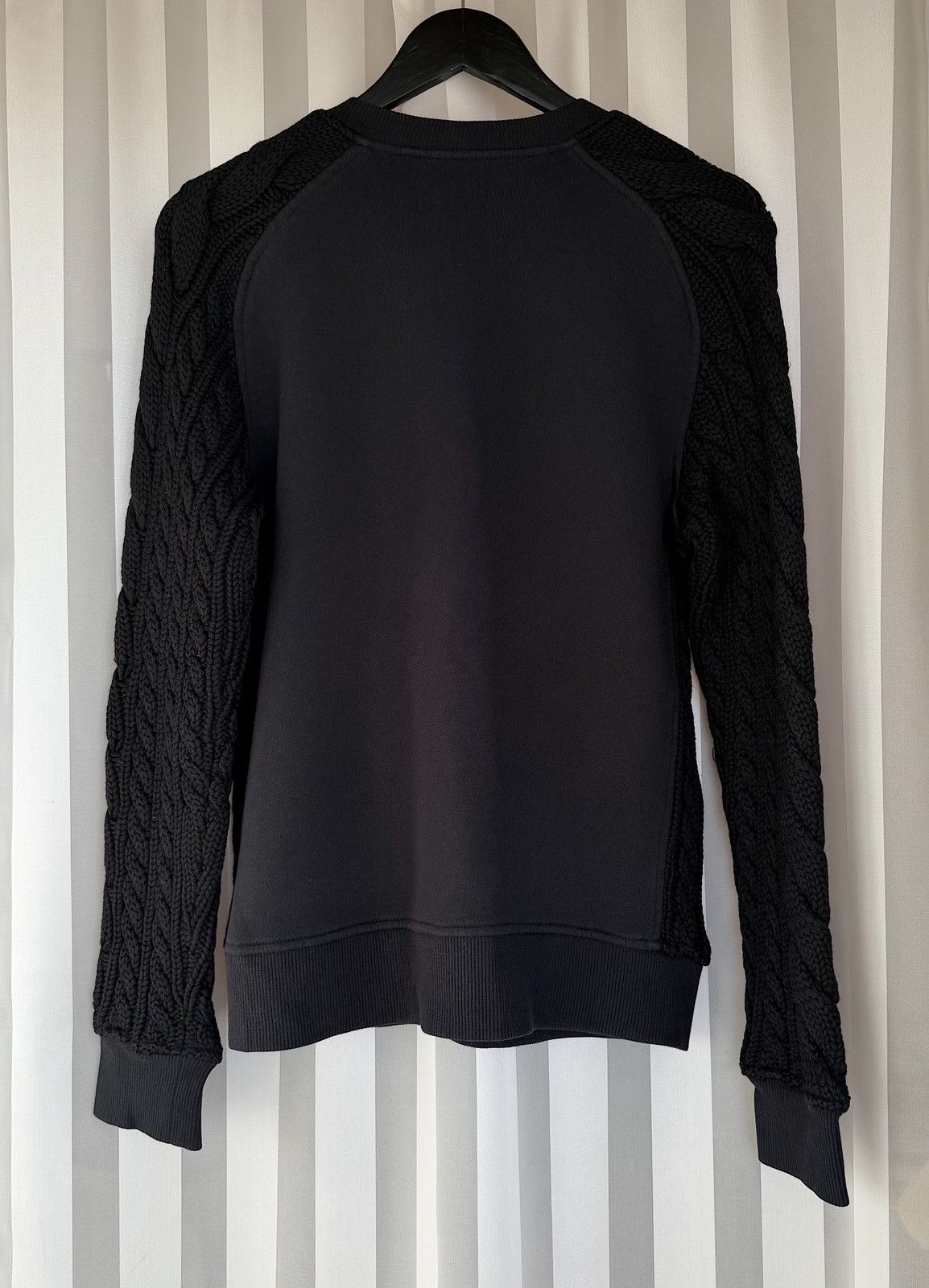 Balmain BALMAIN FW2014 Army Cabel Knit Zip Sweater Decarnin Black Size US M / EU 48-50 / 2 - 6 Thumbnail
