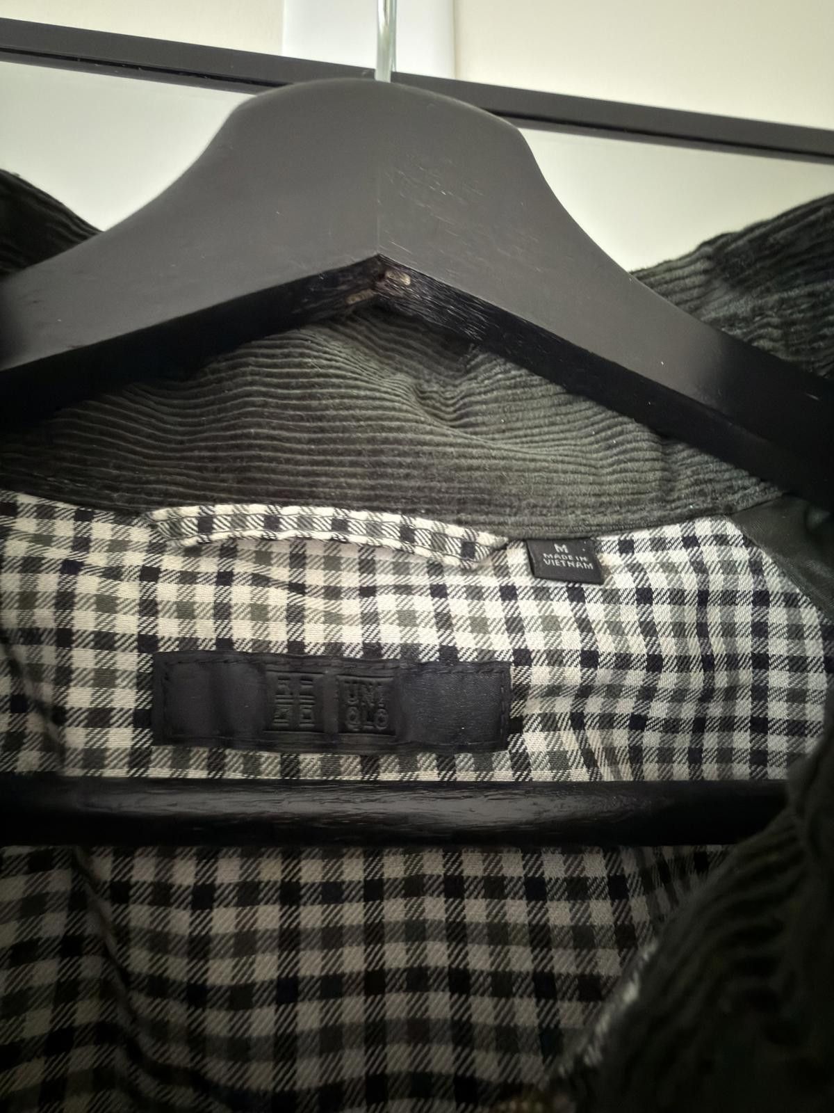 Uniqlo Uniqlo Gingham Check Button-Up Black White Size US M / EU 48-50 / 2 - 2 Thumbnail