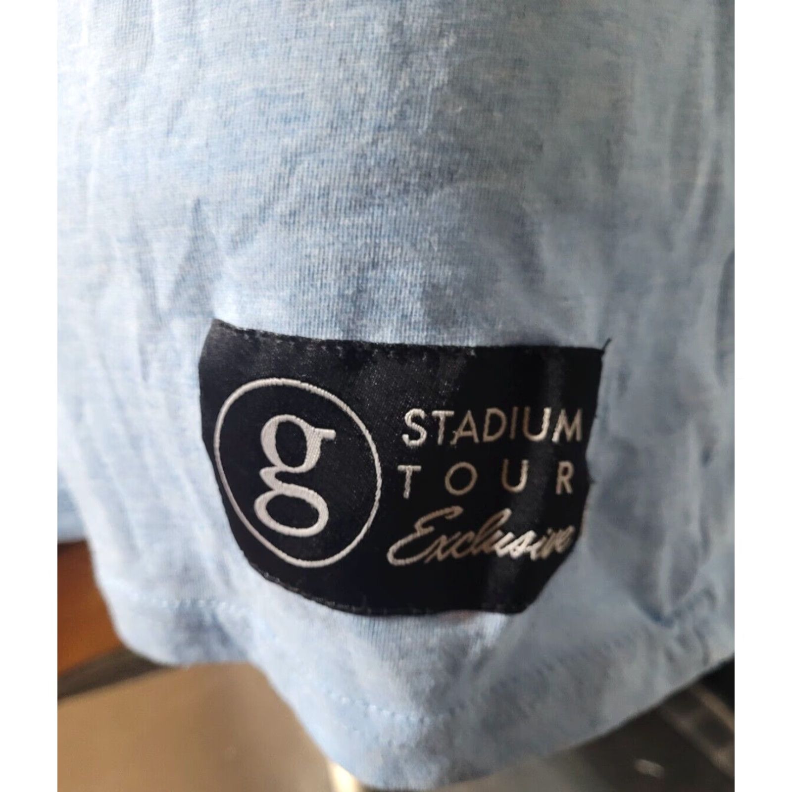 Brooks Womens Garth Brooks Stadium Tour Concert Jersey Shirt XL Blue 90s Music Country T-Shirt Womens Size XL / US 12-14 / IT 48-50 - 3 Thumbnail