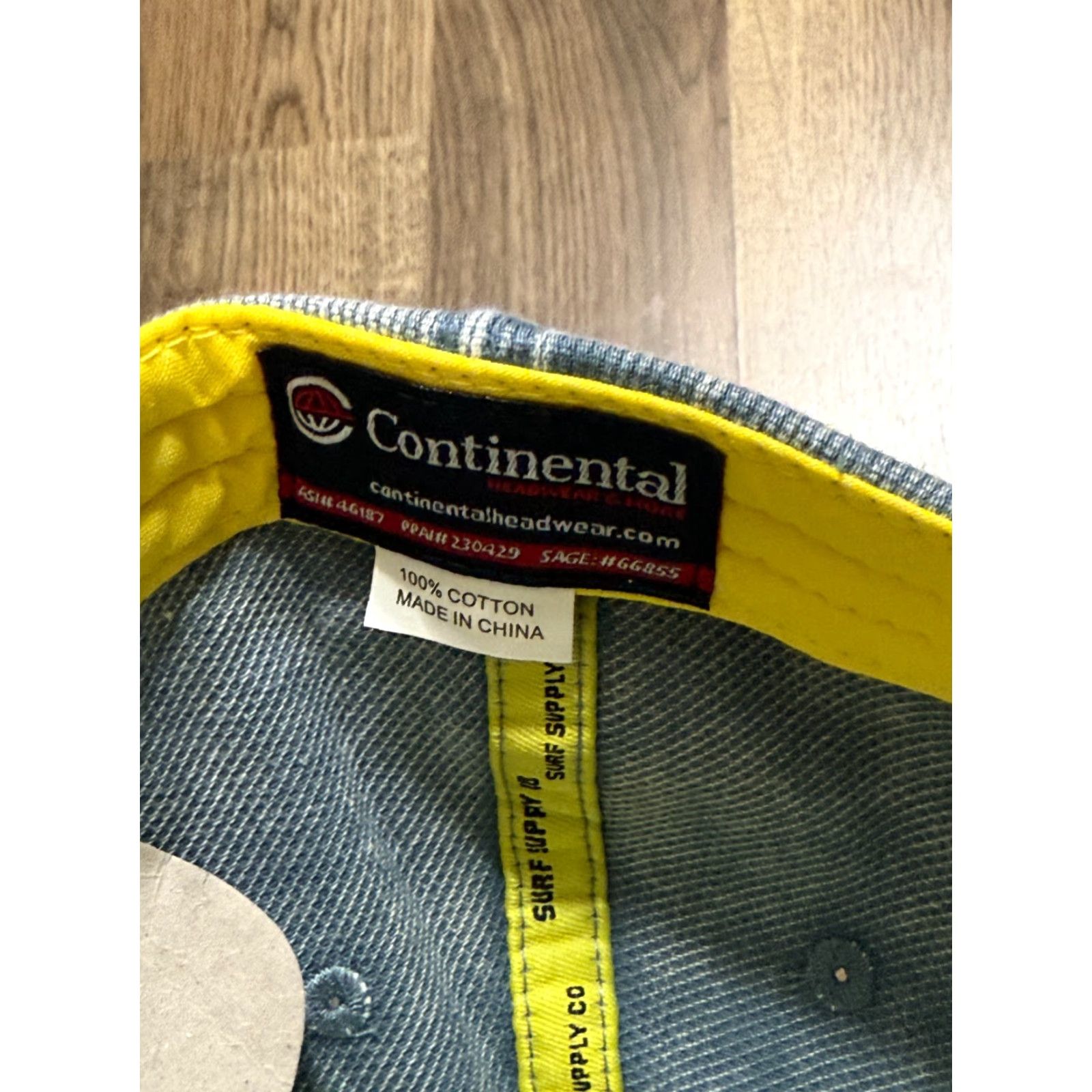 O'Neill O'neill Hat Baseball Cap Style Blue Jean Surf Supply Co. Continental Size US 35 - 7 Thumbnail