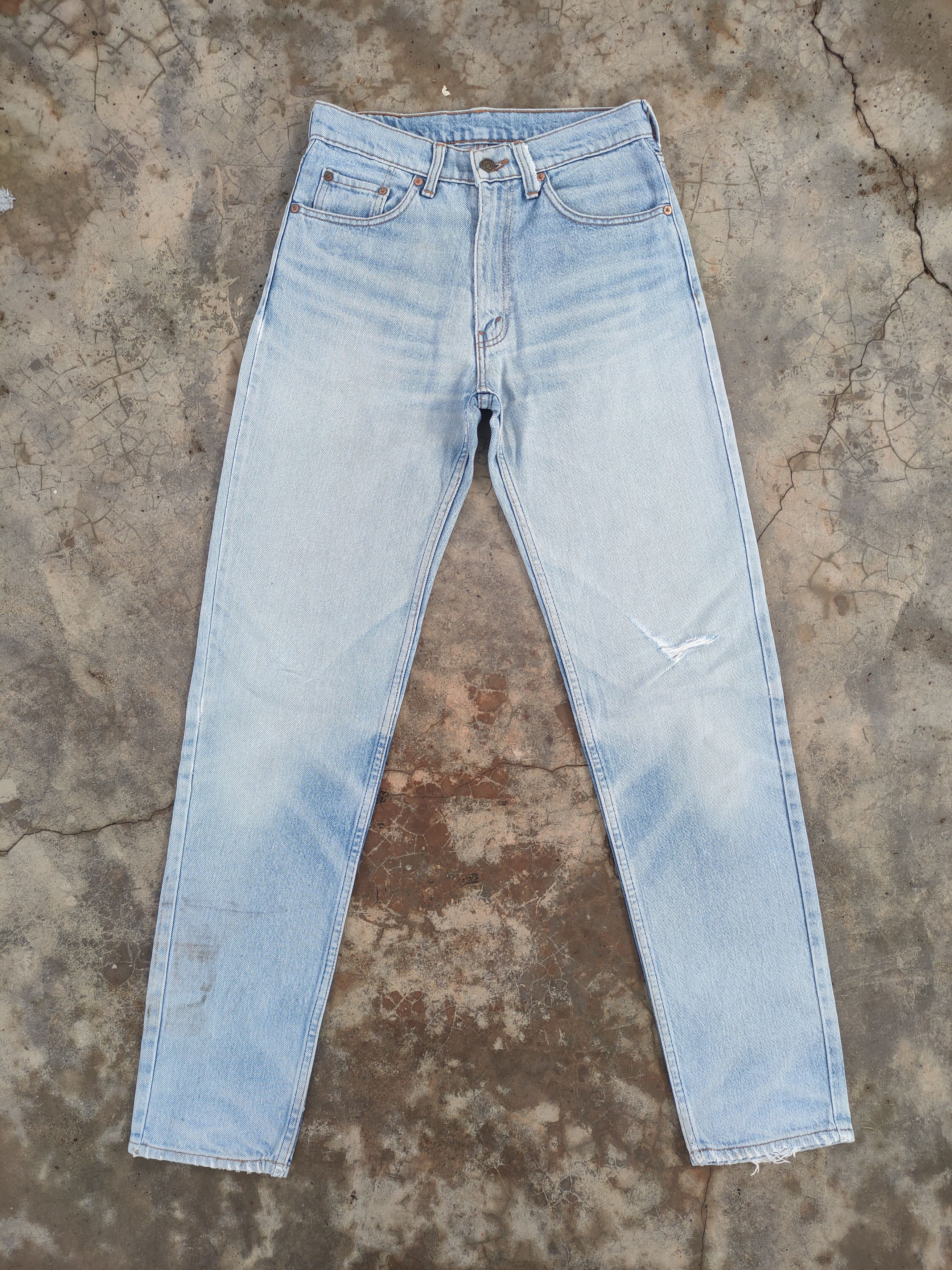 Levi's Vintage Clothing W29 vtg Levi's light Blue denim jeans pants Size US 29 - 3 Thumbnail