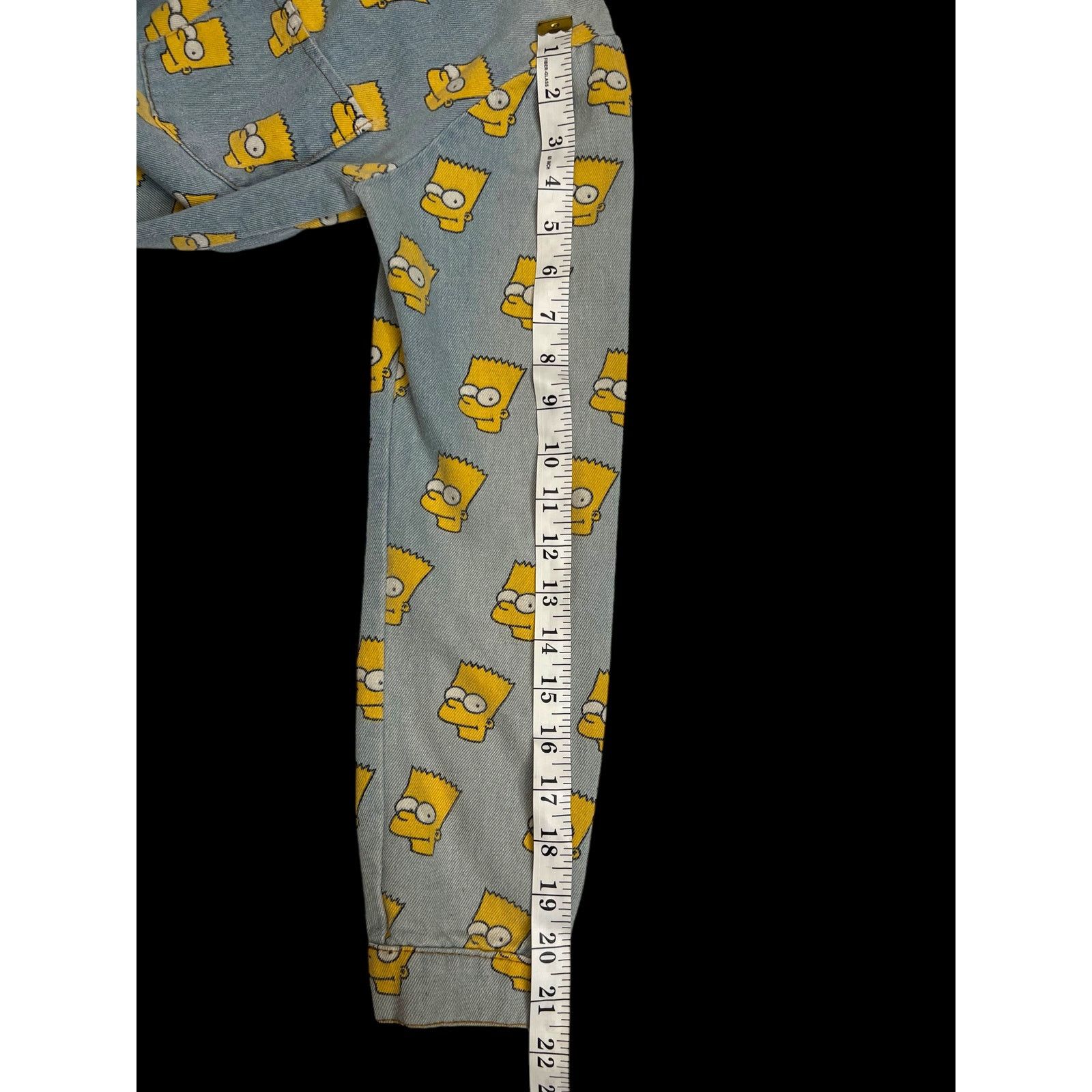 The Simpsons Vintage 90s Bart Simpson Denim Jacket - All Woman’s Jacket Size M / US 6-8 / IT 42-44 - 14 Thumbnail