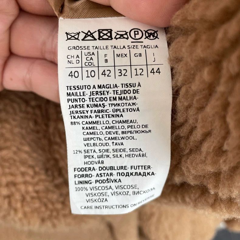Max Mara Max Mara Teddy Jacket Size L / US 10 / IT 46 - 6 Thumbnail