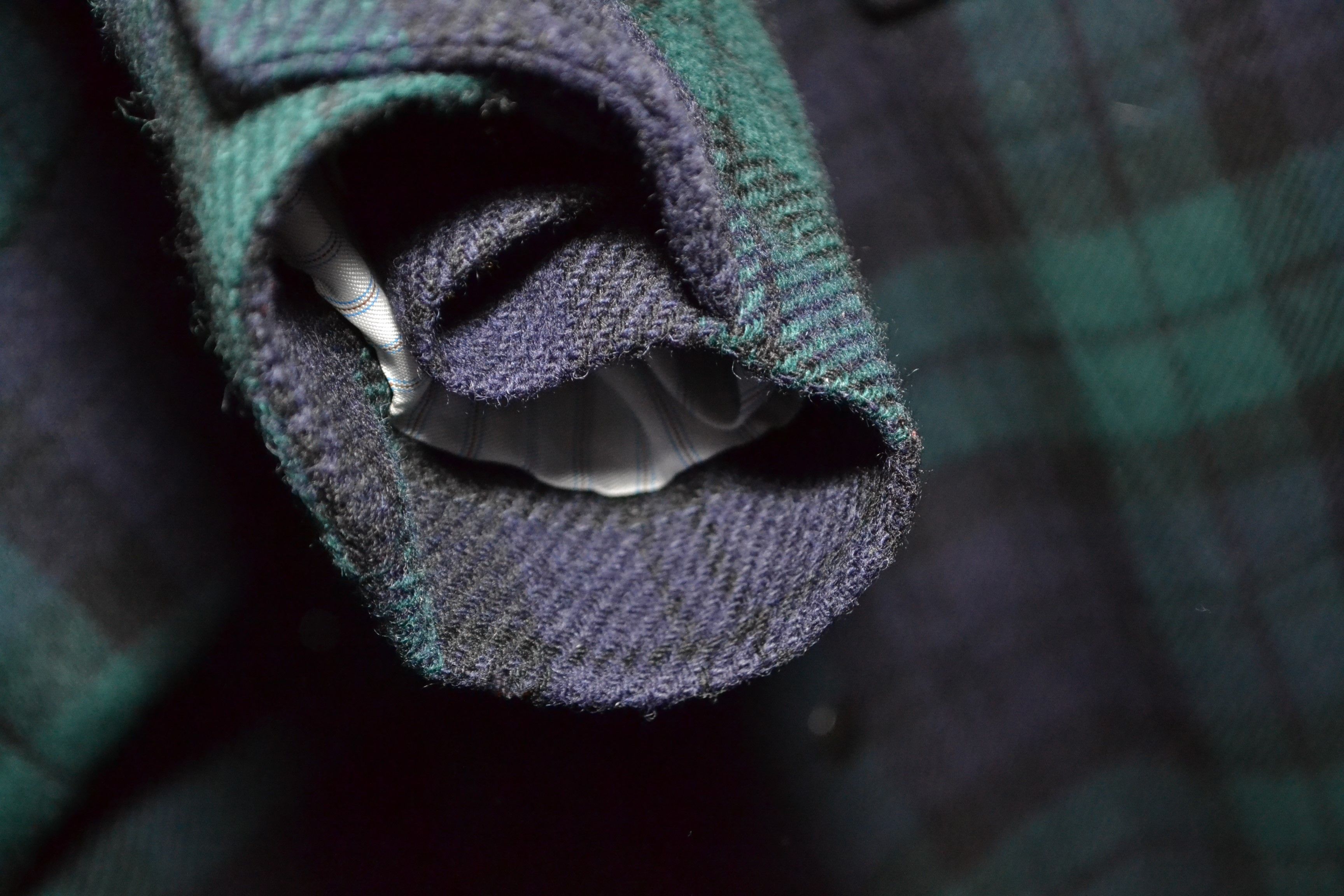 Oliver Spencer Oliver Spencer Woolen 40 size Plaid High Neck Jacket Size US L / EU 52-54 / 3 - 8 Thumbnail